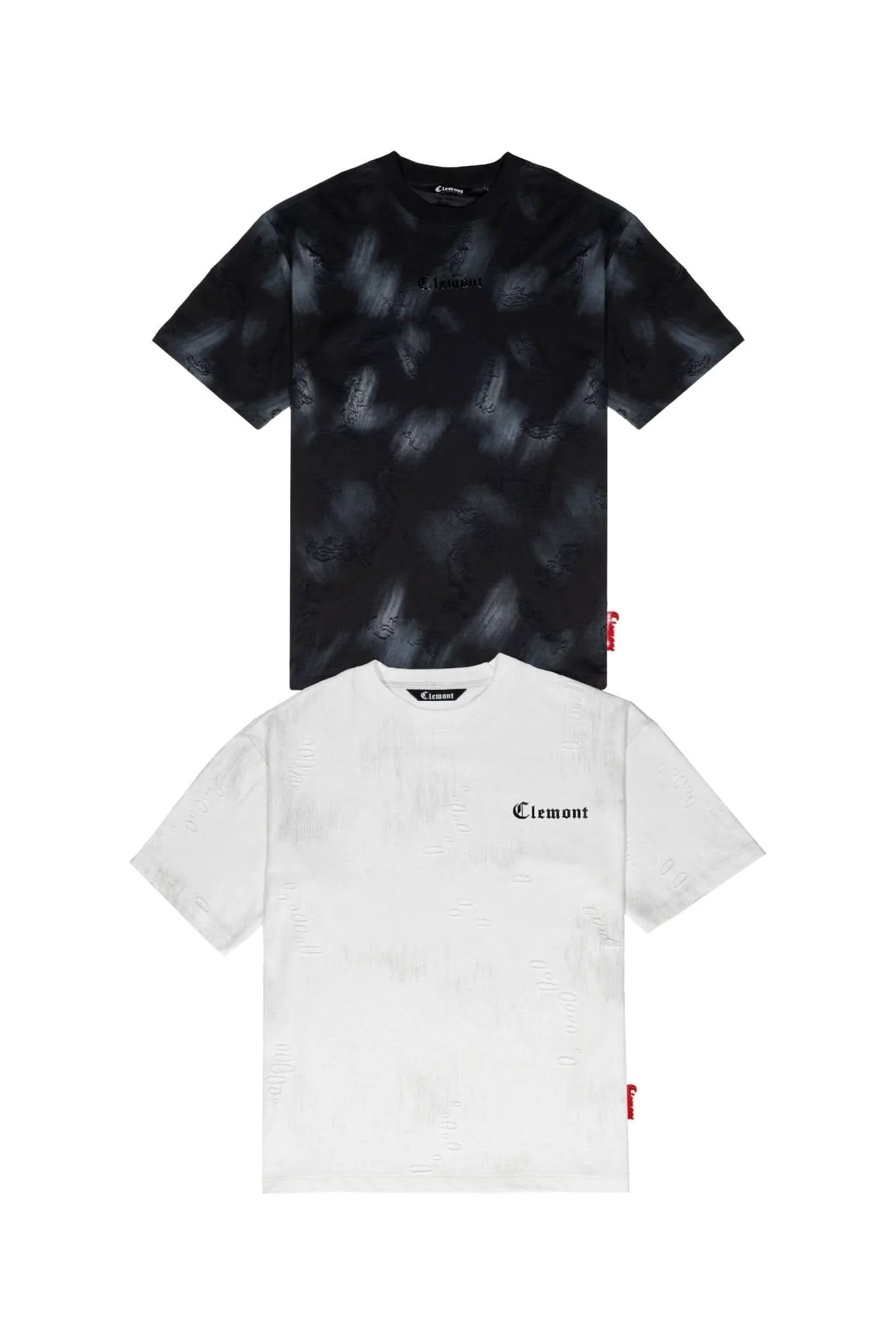 2X1 CAMISETAS CIVO I BLANCO/NEGRO CLEMONT