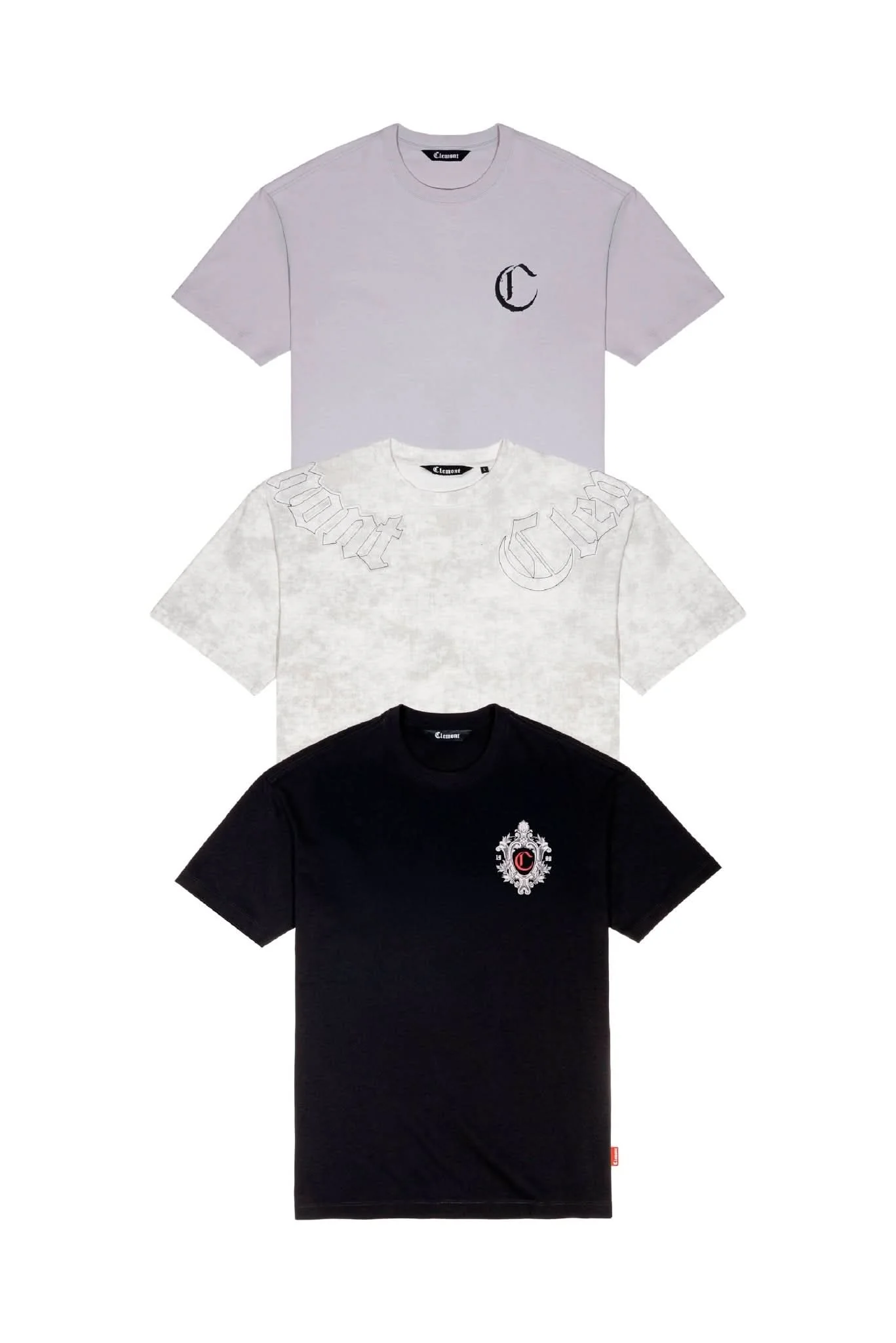 3PACK CAMISETAS HOMBRE EUFORIA CLEMONT