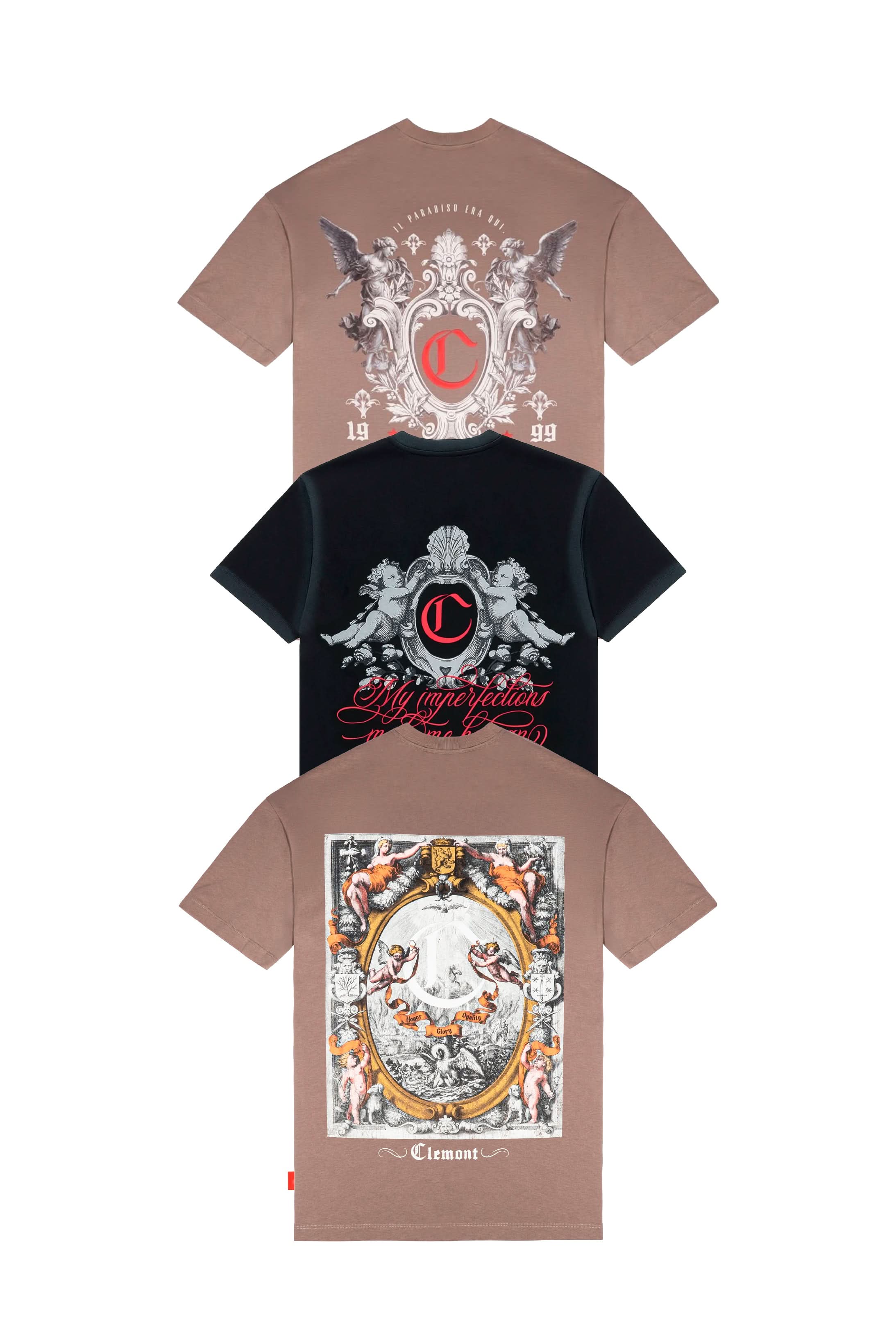 3PACK CAMISETAS HOMBRE INTAGLIO CLEMONT - Image 5