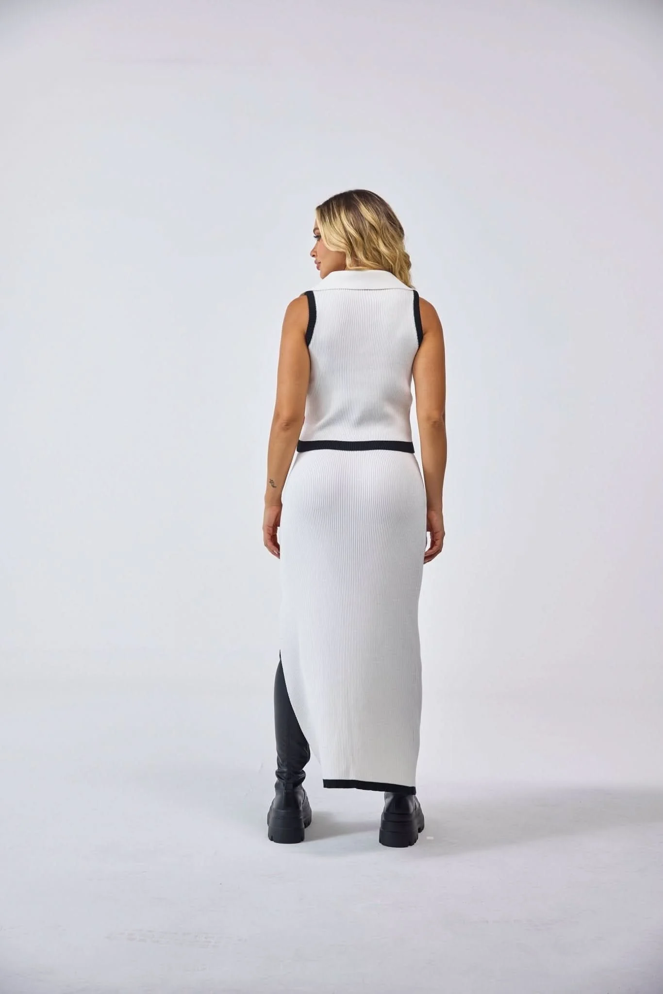BLUSA TEJIDA MUJER VISIONE CREMA CLEMONT - Image 5