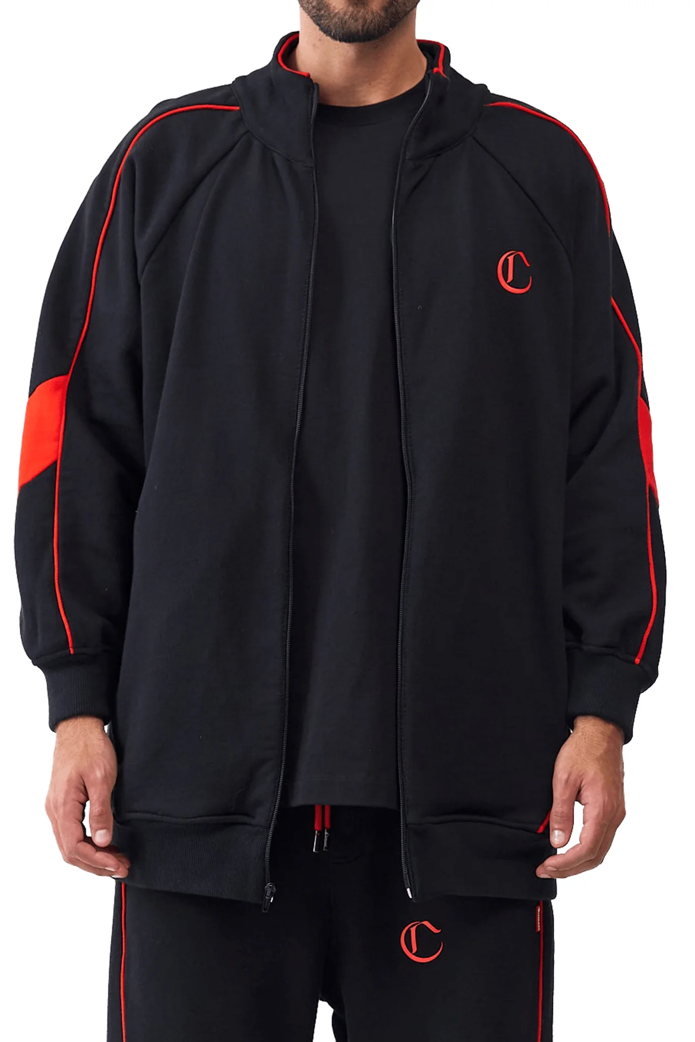 BUSO MASCULINO MUTO NEGRO ROJO CLEMONT - Image 2