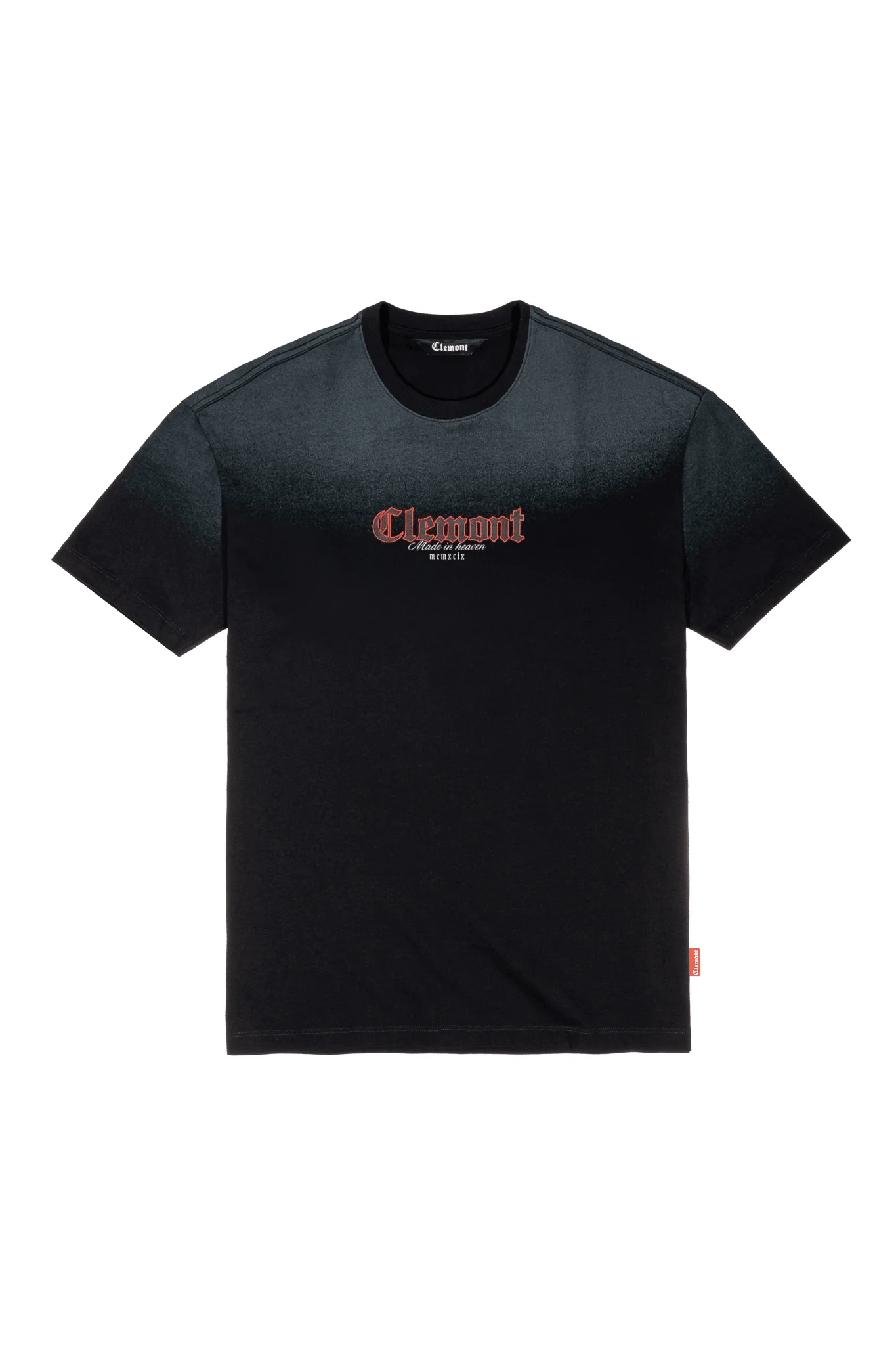 CAMISETA HOMBRE VELARIO NEGRO CLEMONT