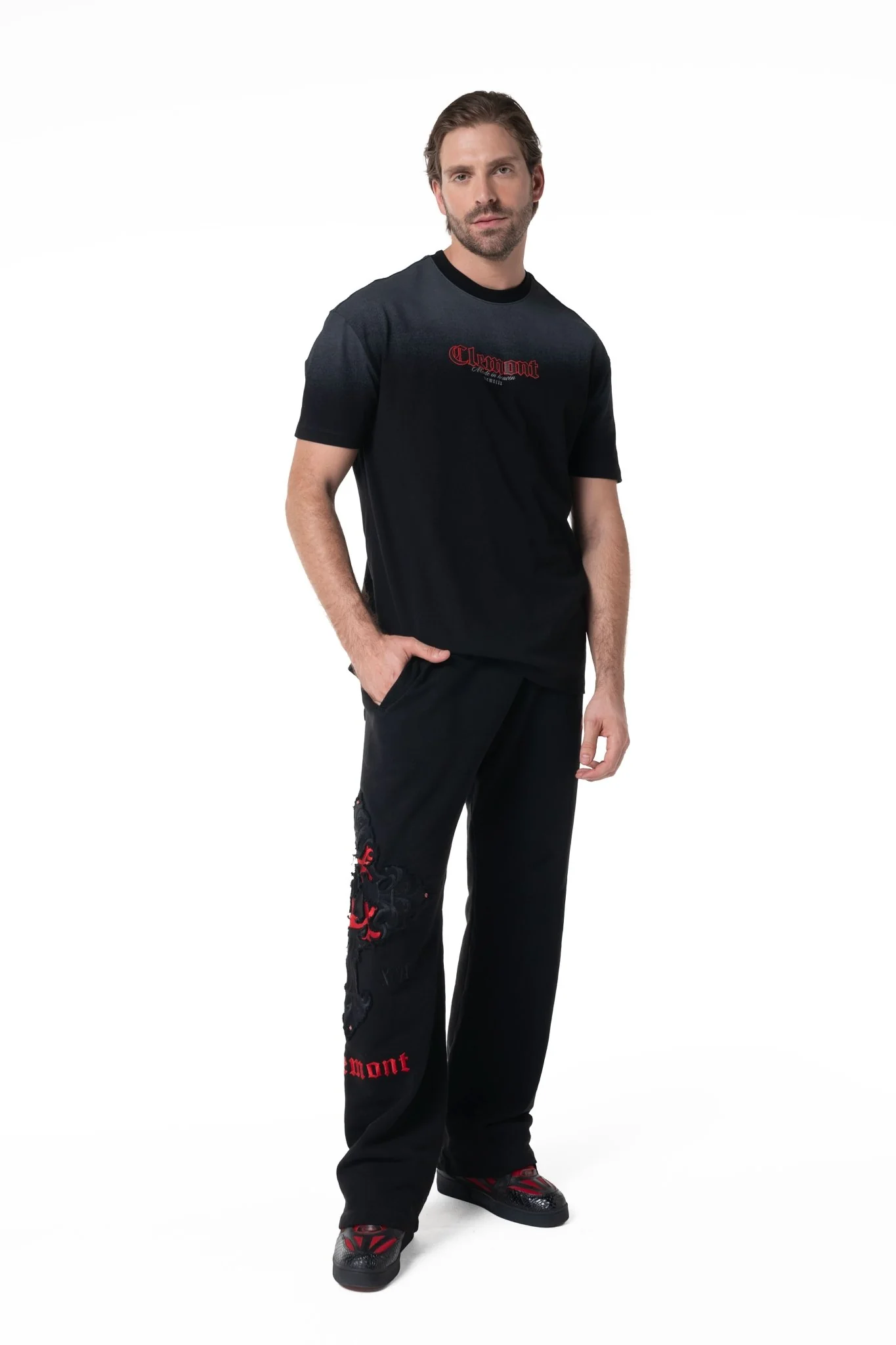 CAMISETA HOMBRE VELARIO NEGRO CLEMONT - Image 8