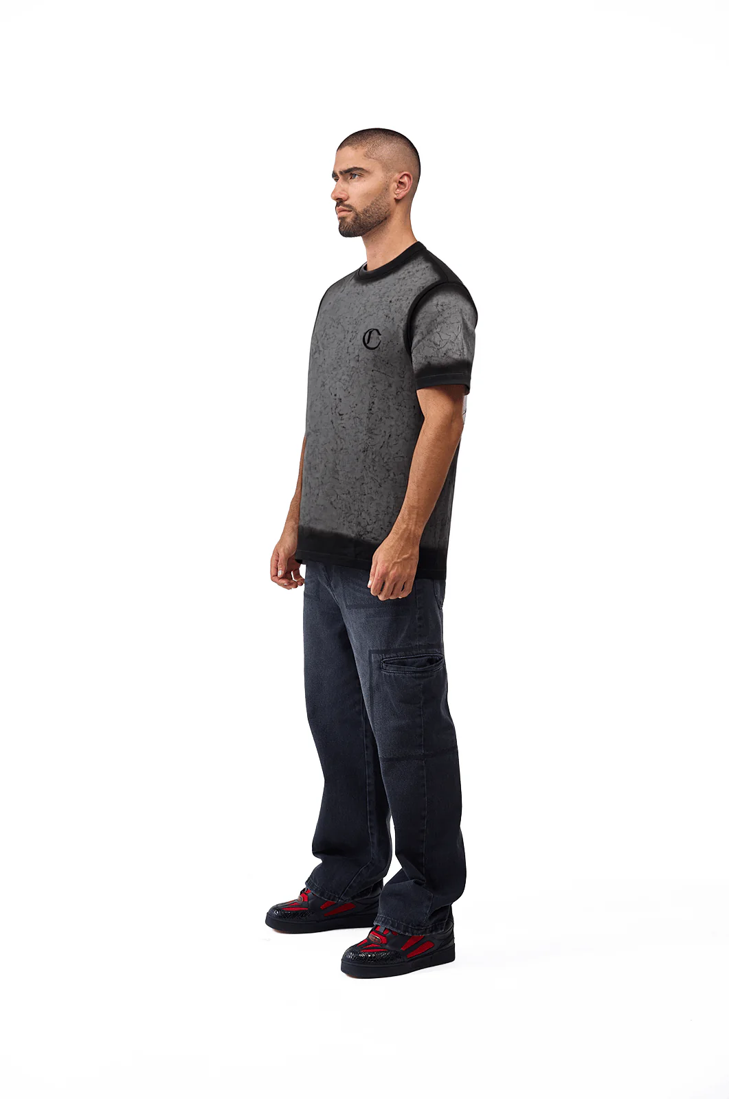 CAMISETA MASCULINA CAUTELA GRIS CLEMONT - Image 5