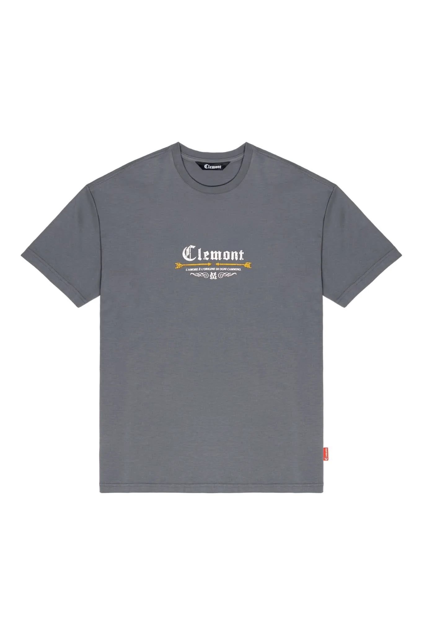 CAMISETA MASCULINA TATTILE SEMI OVERSIZED GRIS CLEMONT - Image 3