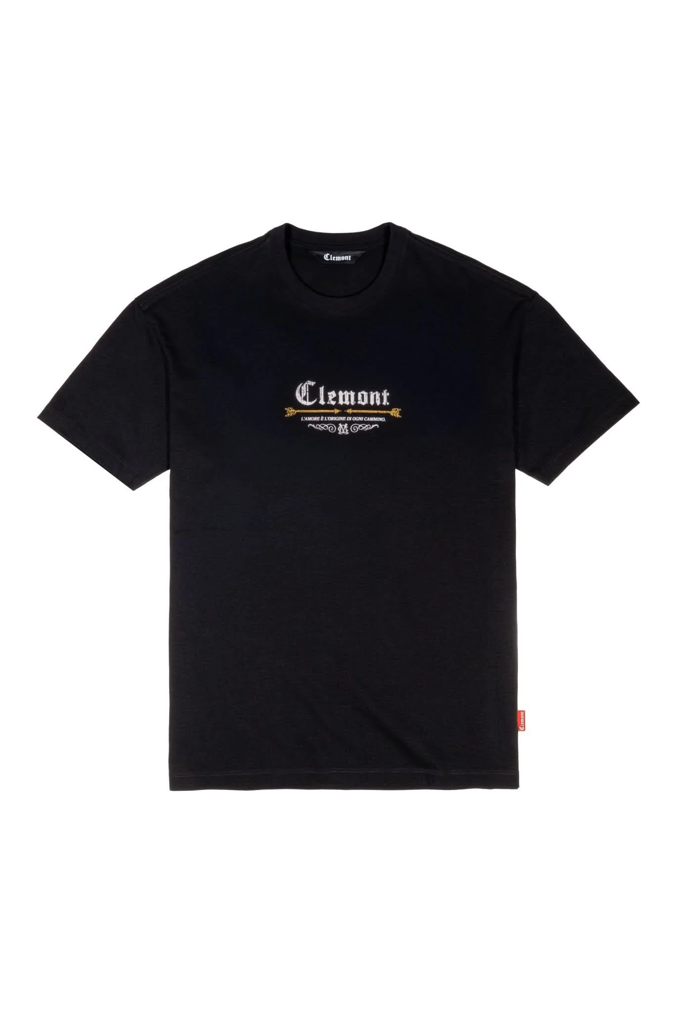 CAMISETA MASCULINA TATTILE SEMI OVERSIZED NEGRO CLEMONT - Image 3