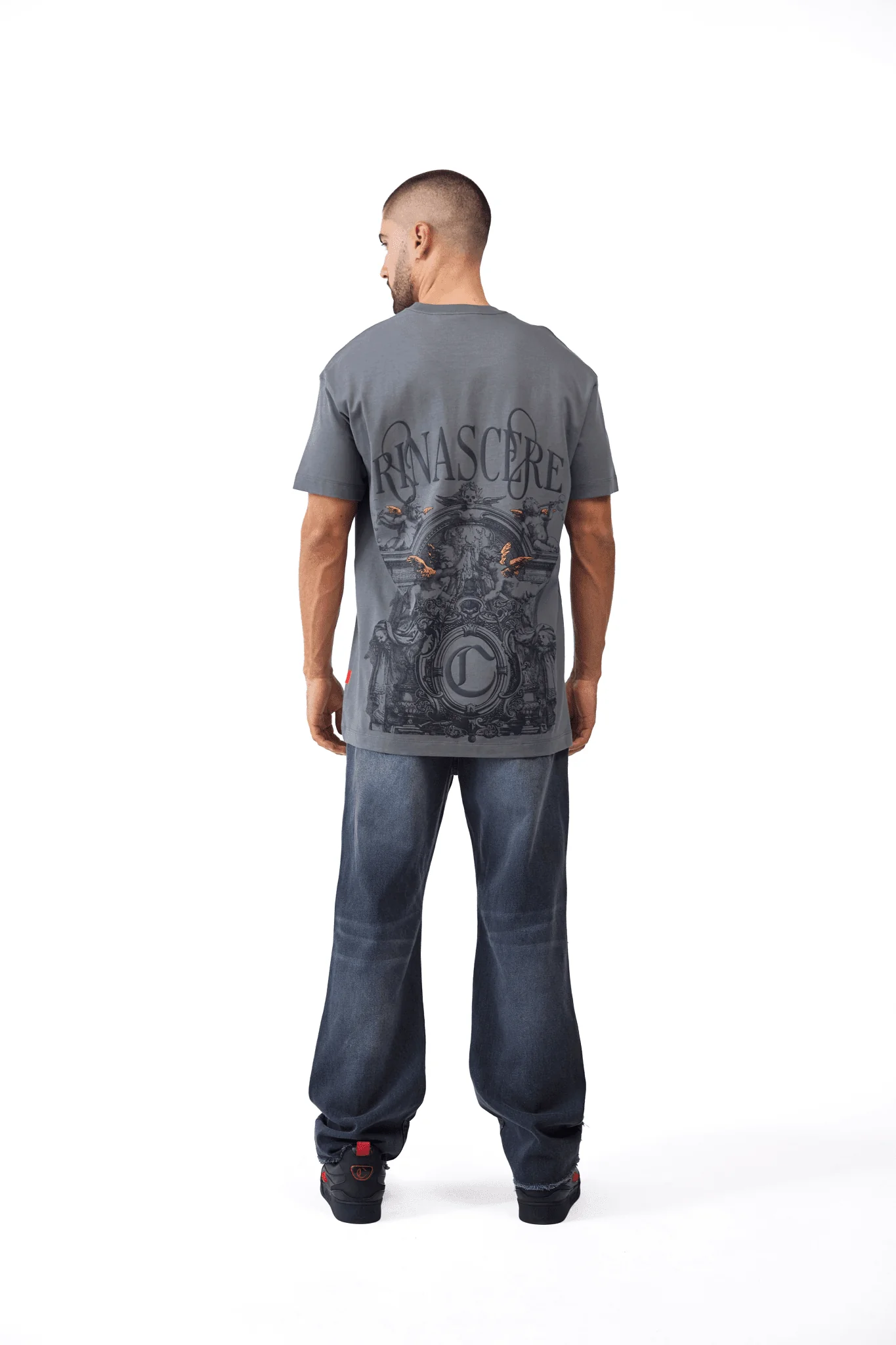 CAMISETA MASCULINO BRUMALE GRIS OSCURO CLEMONT - Image 3