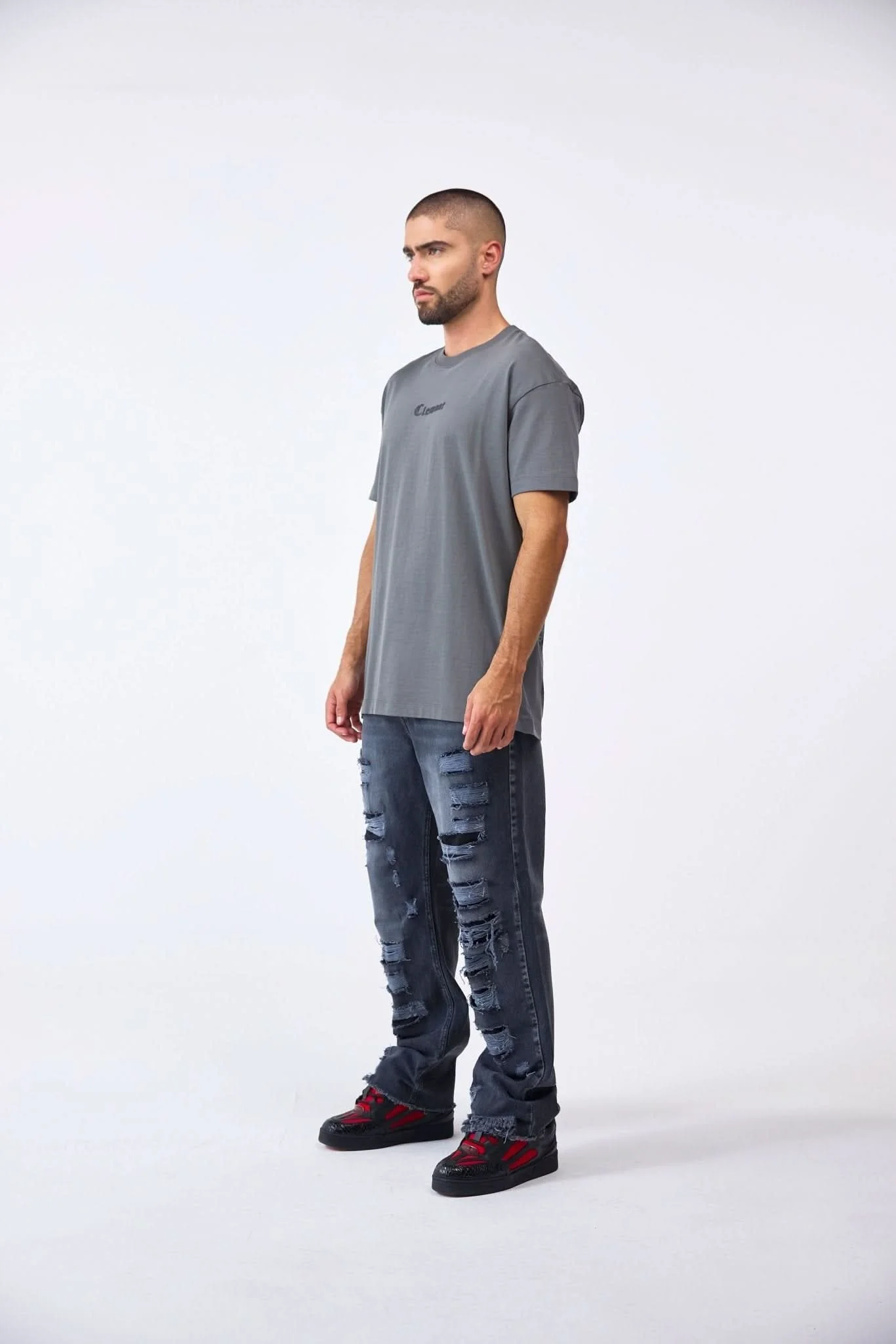 CAMISETA MASCULINO BRUMALE GRIS OSCURO CLEMONT - Image 5