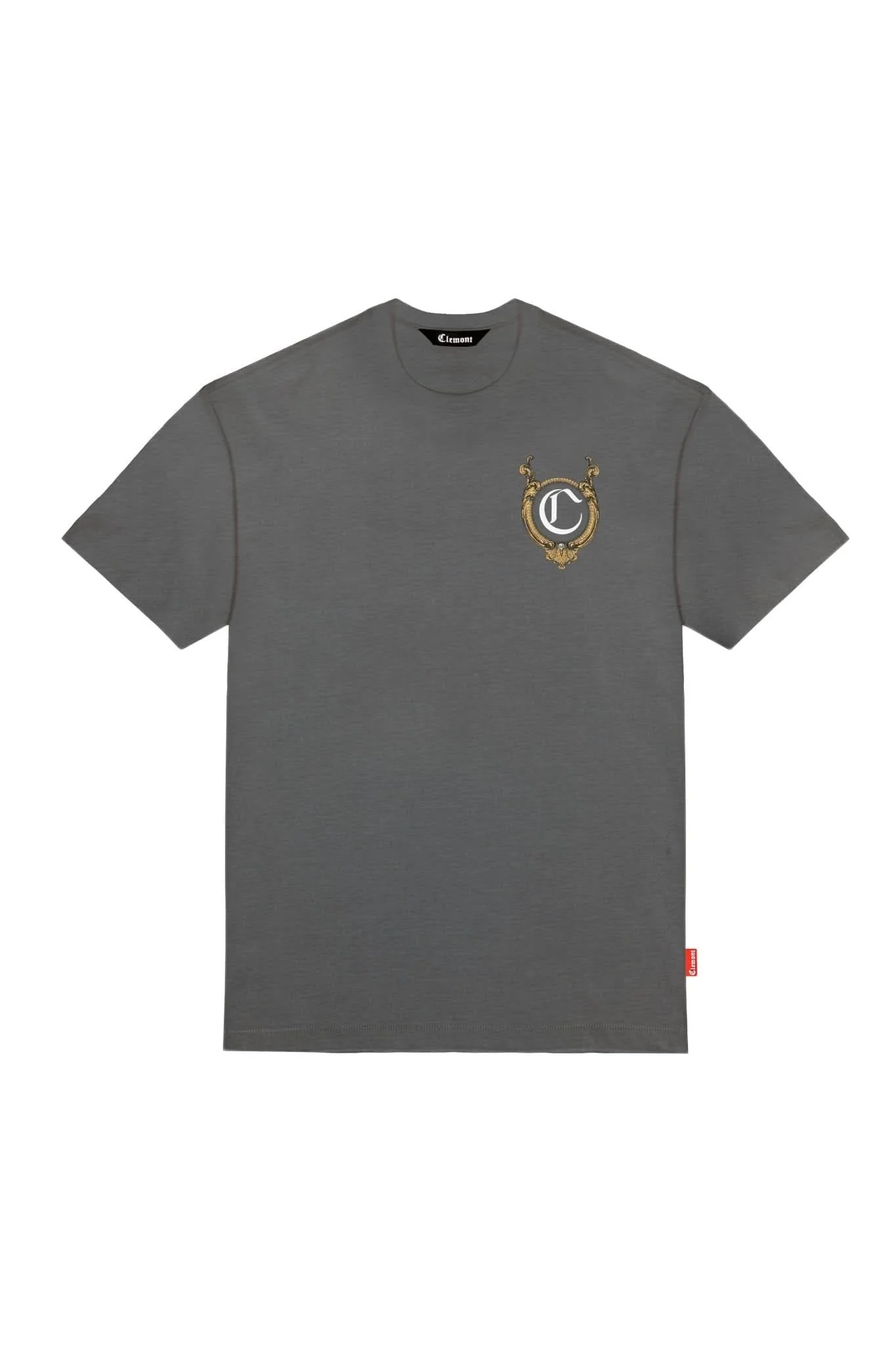 CAMISETA MASCULINO CUPOLA GRIS OSCURO CLEMONT - Image 7