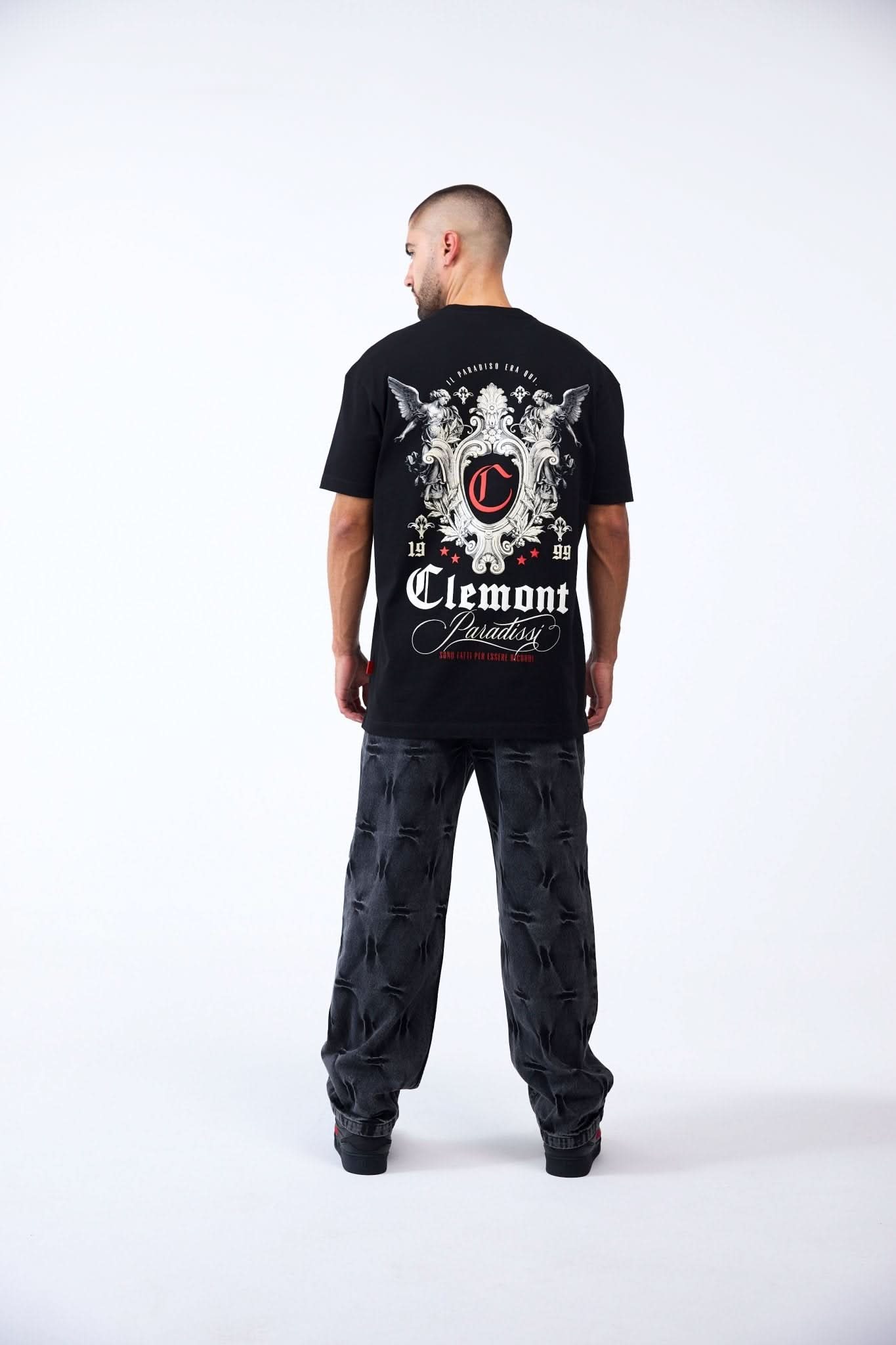 CAMISETA MASCULINO EUFORIA NEGRO CLEMONT - Image 6