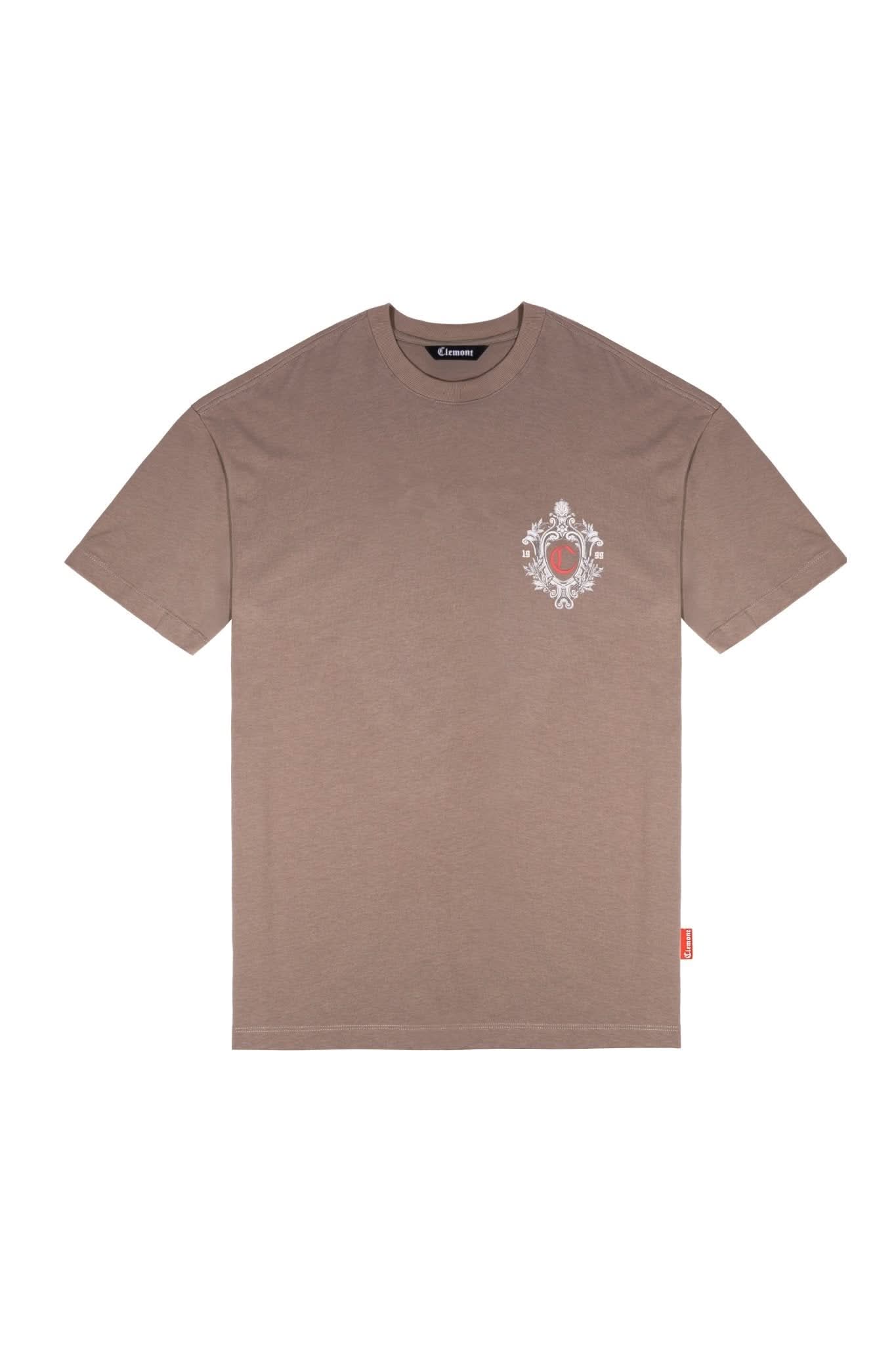 CAMISETA MASCULINO EUFORIA TAUPE CLEMONT - Image 4
