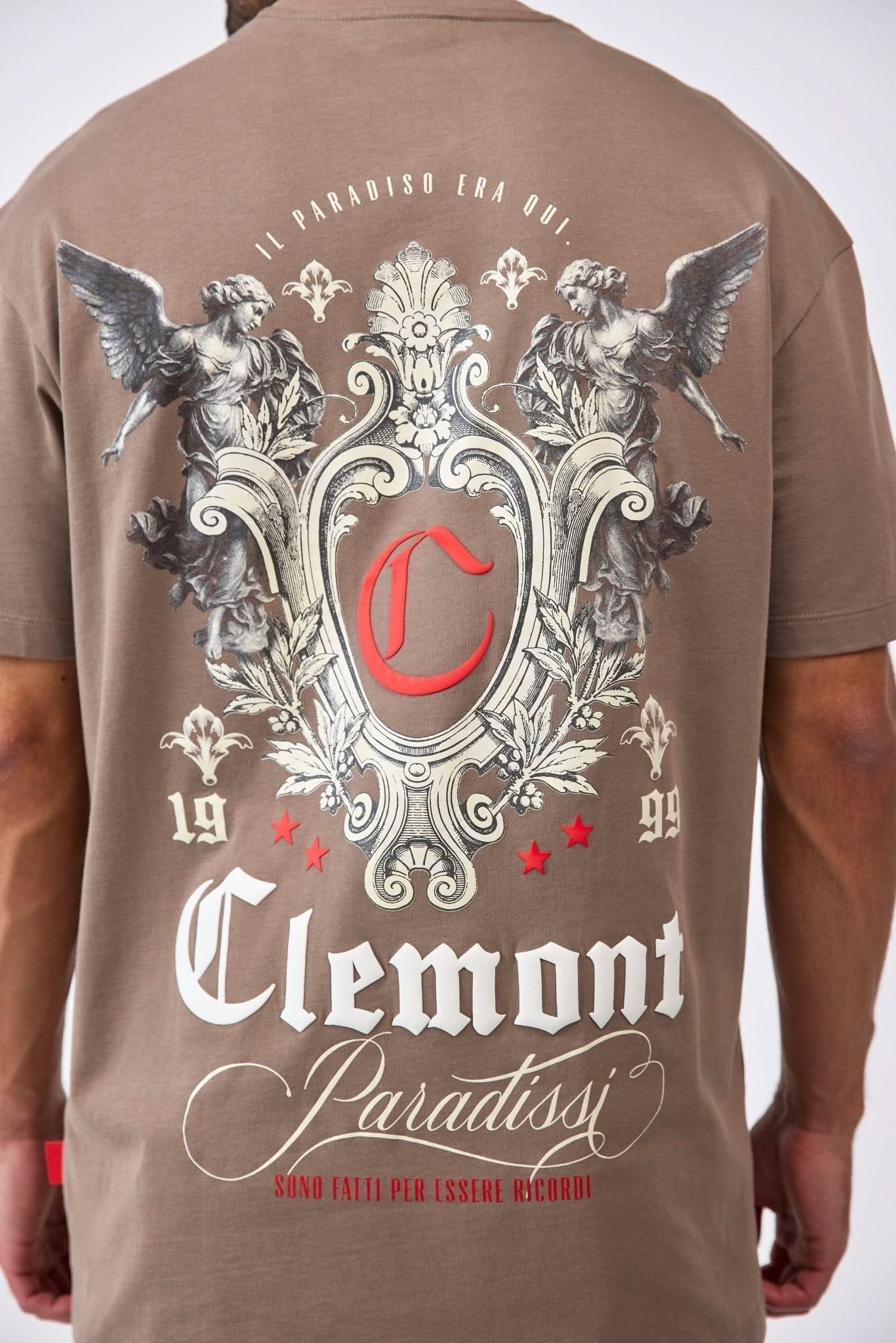 CAMISETA MASCULINO EUFORIA TAUPE CLEMONT - Image 8