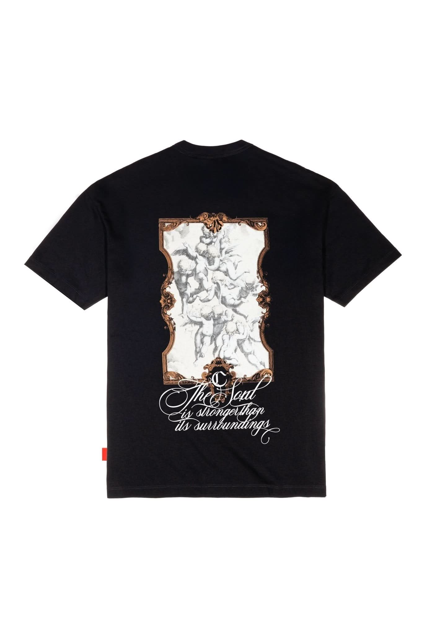 CAMISETA MASCULINO FOLGORE NEGRO CLEMONT