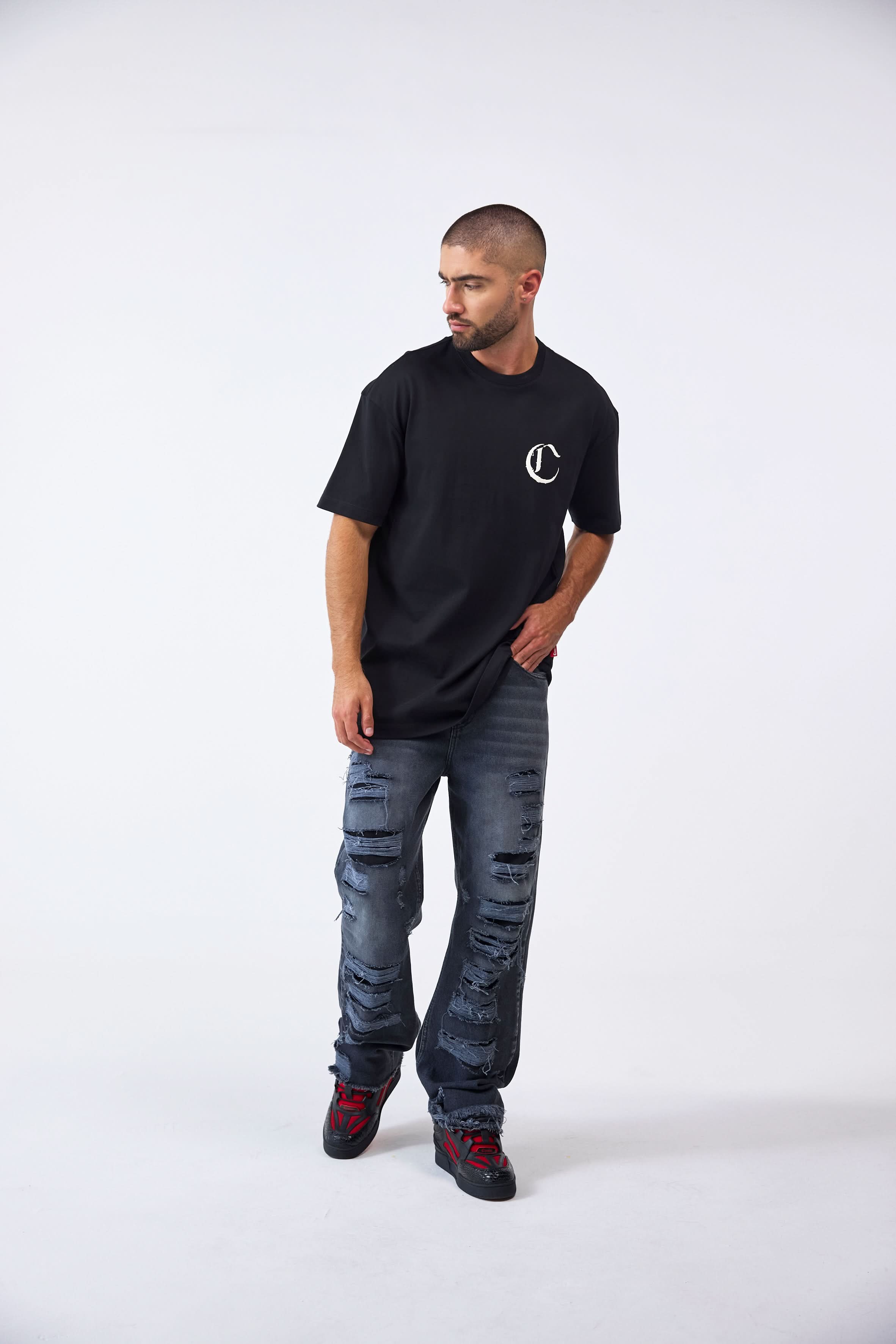 CAMISETA MASCULINO GIOIOSO NEGRO CLEMONT - Image 6