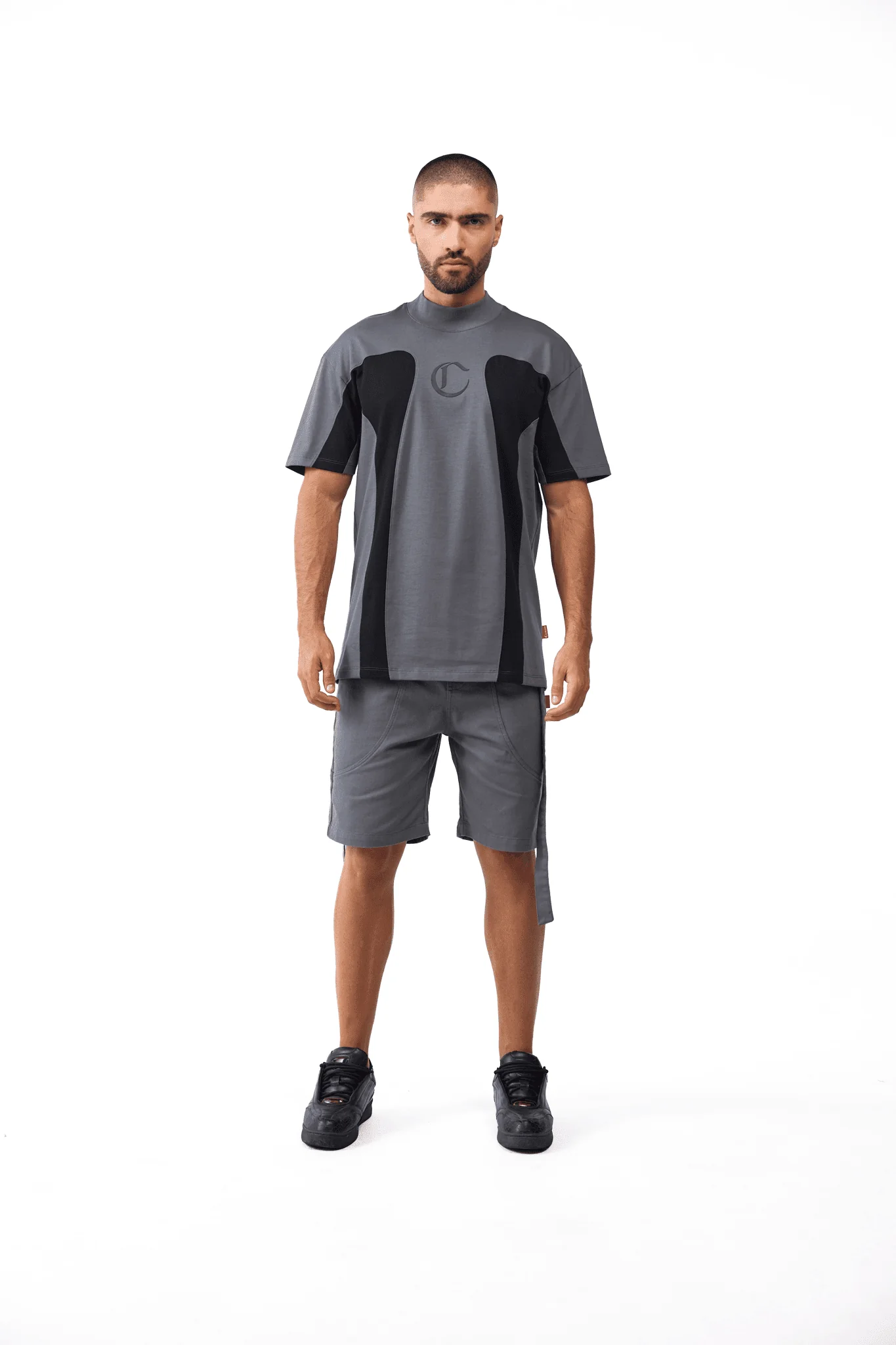 CAMISETA MASCULINO RAGNO GRIS NEGRO CLEMONT - Image 3