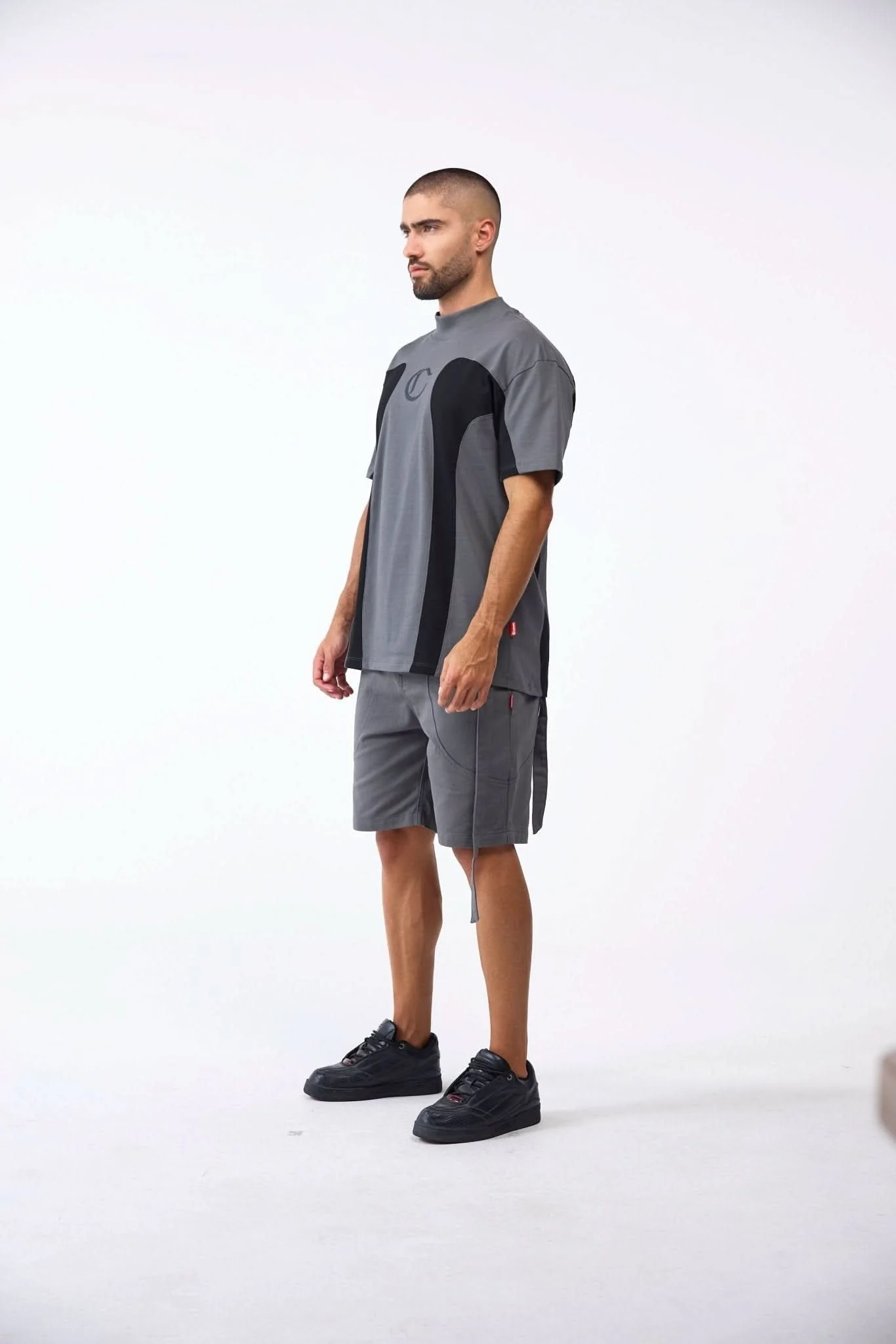 CAMISETA MASCULINO RAGNO GRIS NEGRO CLEMONT - Image 5