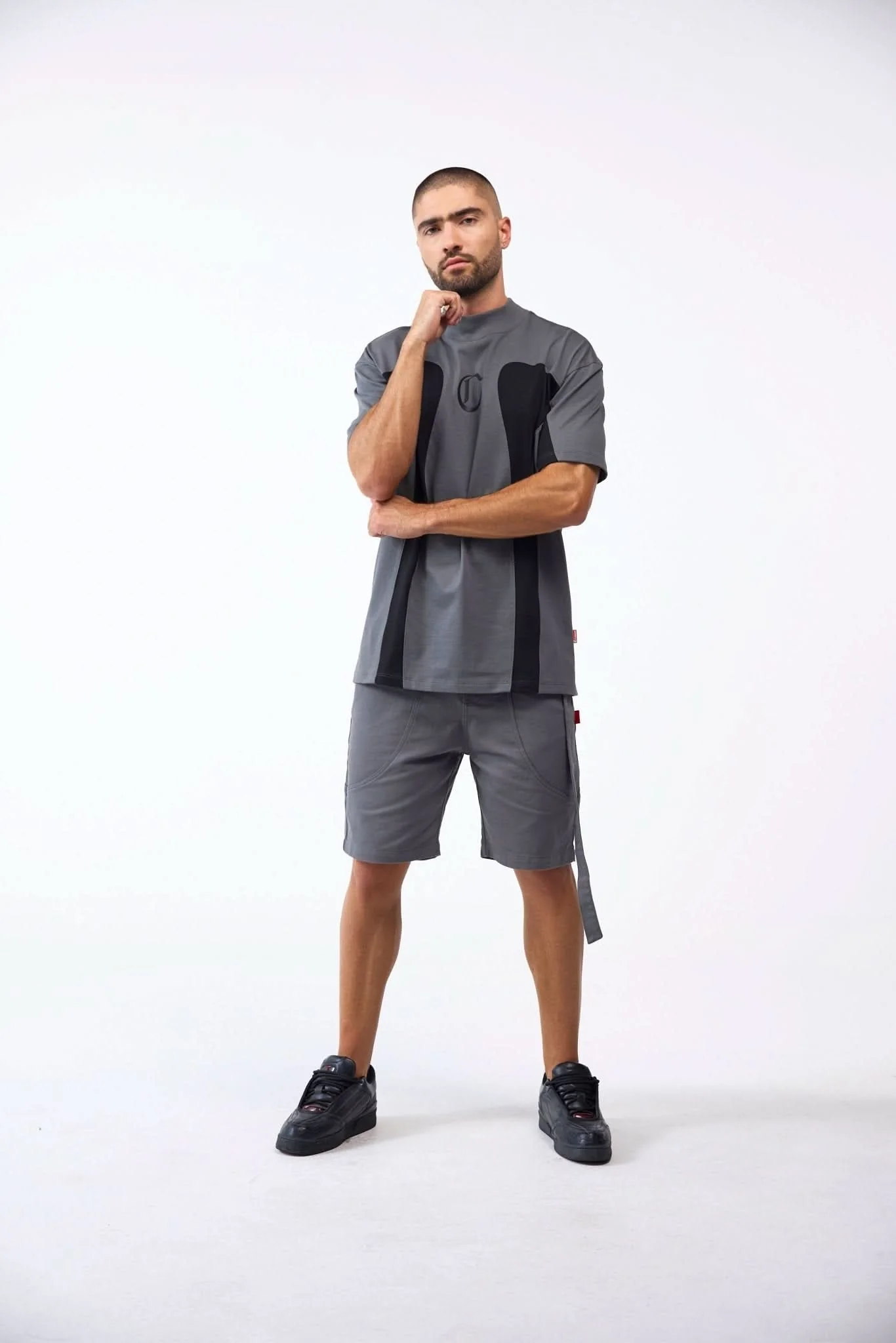 CAMISETA MASCULINO RAGNO GRIS NEGRO CLEMONT - Image 7