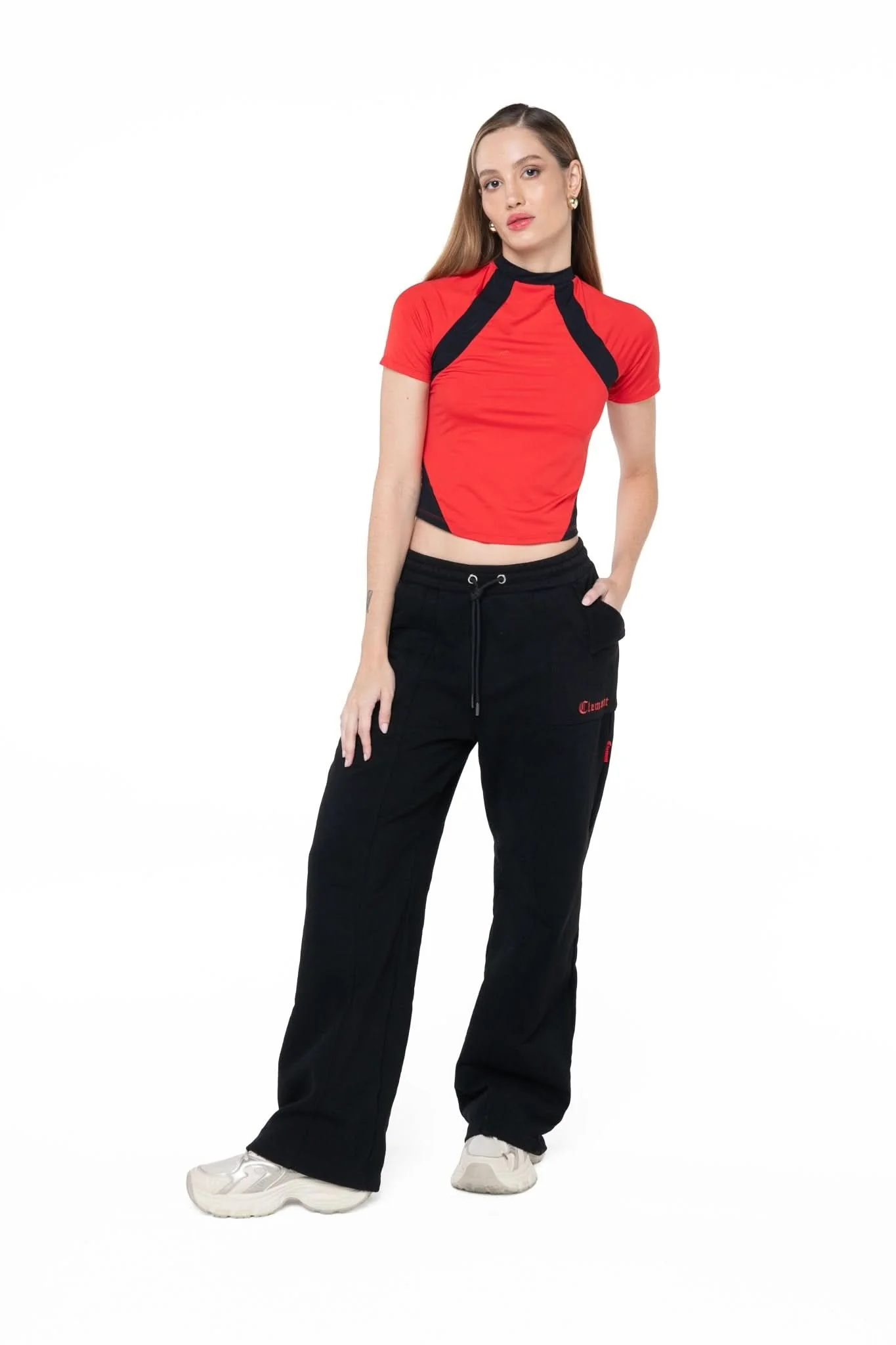 CAMISETA MUJER IRISDECENTE ROJO CLEMONT - Image 6