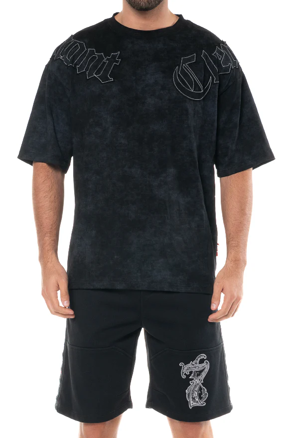 CAMISETA OVERSIZED AFFANNO NEGRO MASCULINO CLEMONT - Image 2