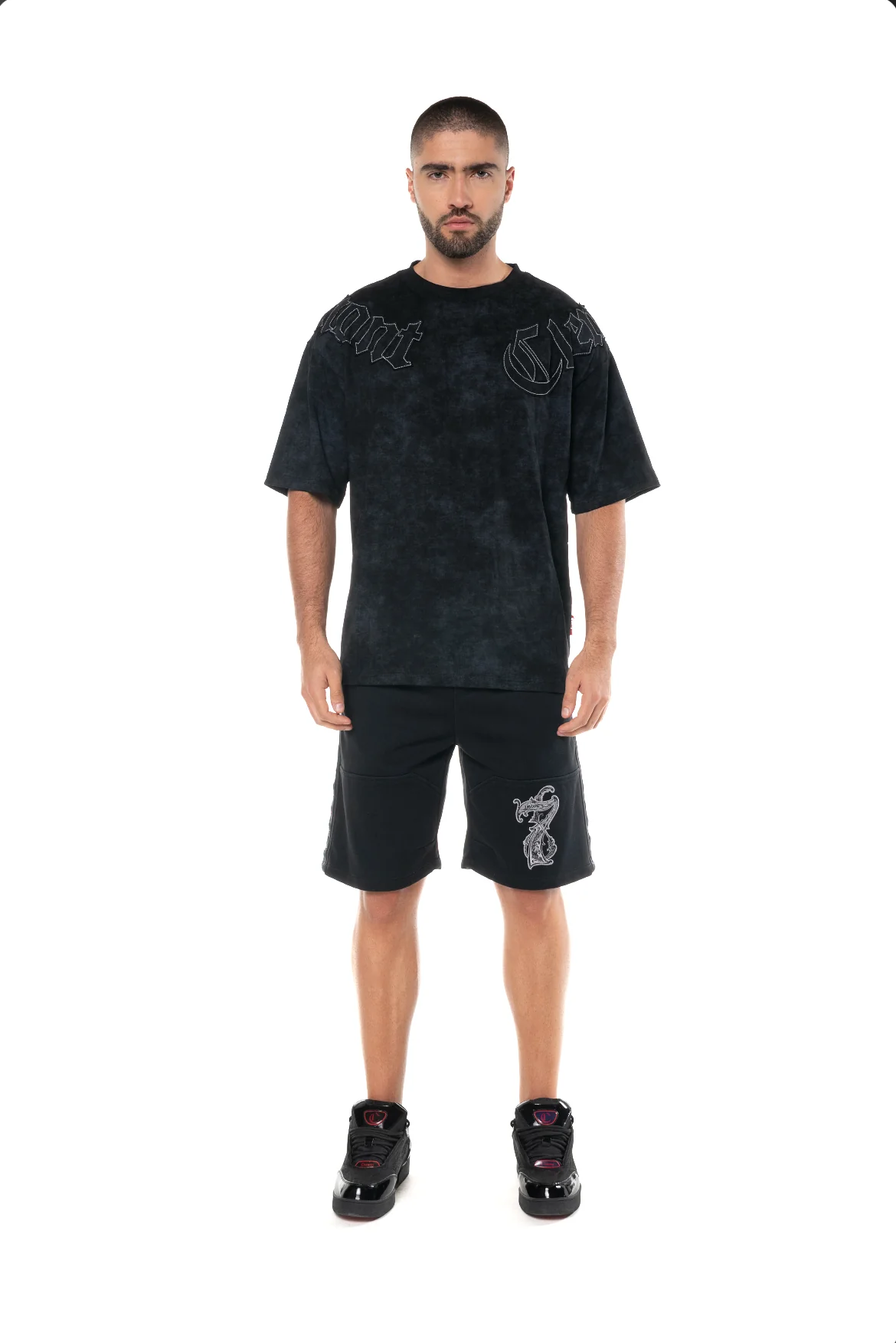 CAMISETA OVERSIZED AFFANNO NEGRO MASCULINO CLEMONT - Image 4