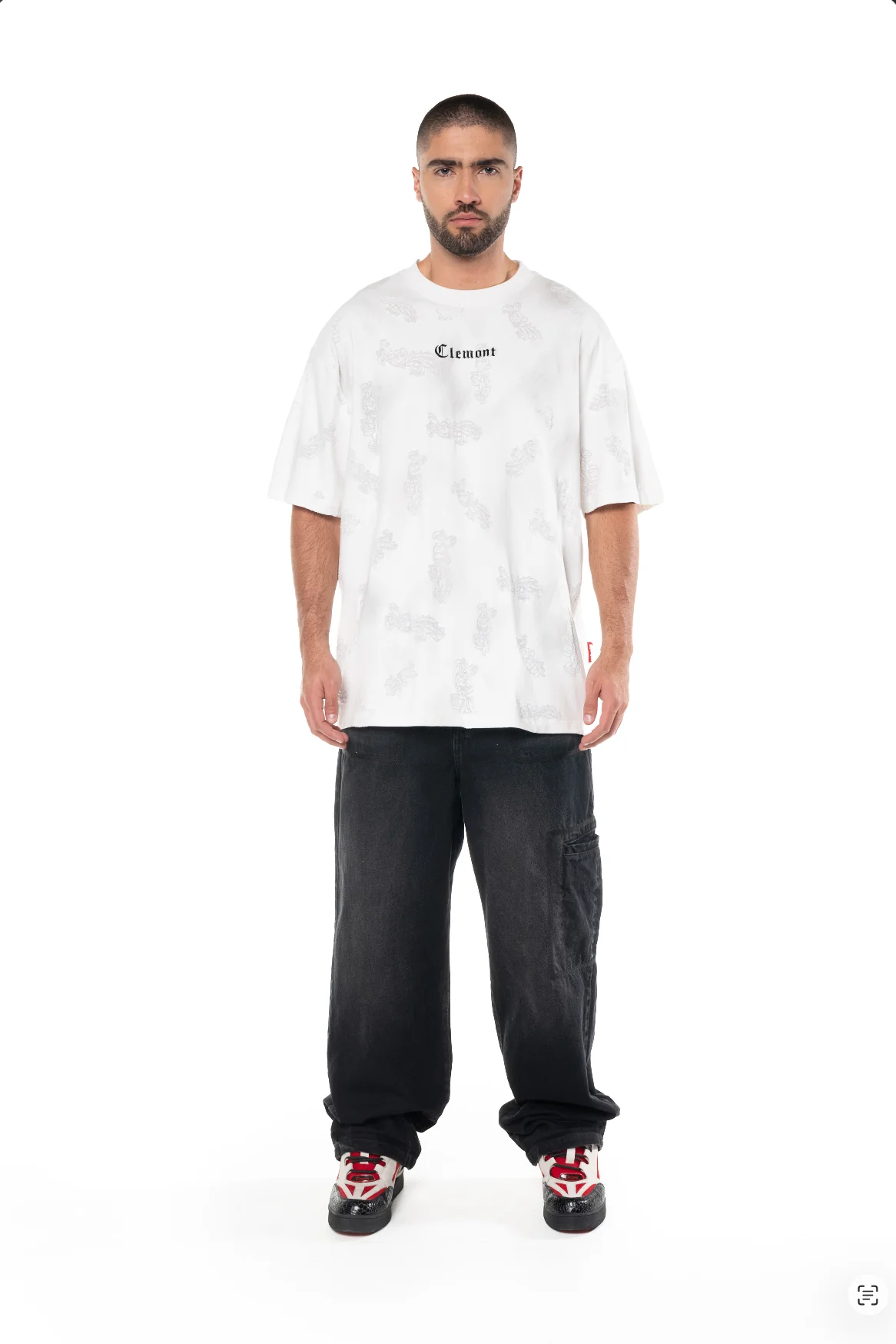 CAMISETA OVERSIZED CITTA CREMA MASCULINO CLEMONT - Image 4