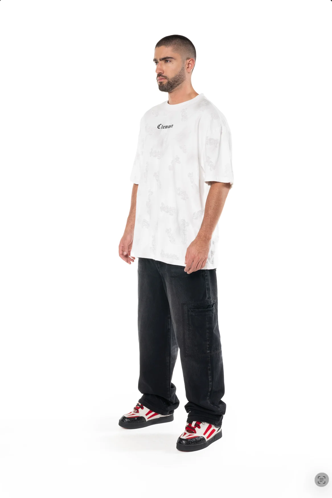 CAMISETA OVERSIZED CITTA CREMA MASCULINO CLEMONT - Image 5
