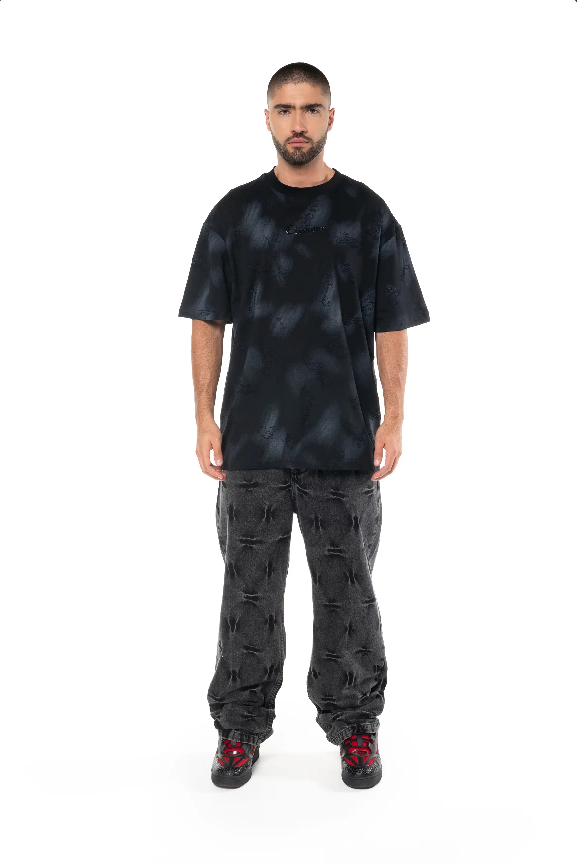 CAMISETA OVERSIZED CITTA NEGRO MASCULINO CLEMONT - Image 4