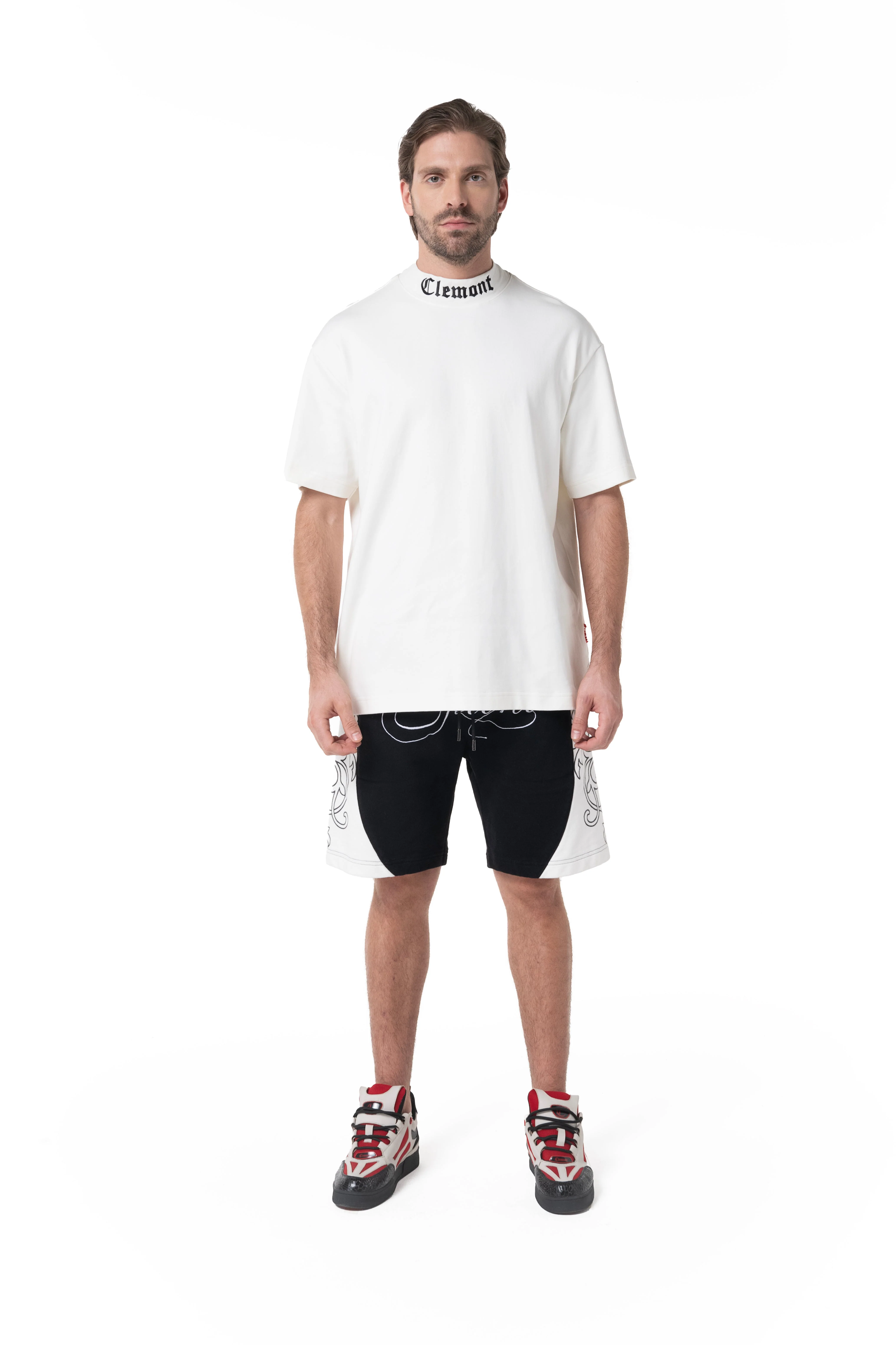 CAMISETA OVERSIZED HOMBRE CHERUBINO CREMA CLEMONT - Image 4