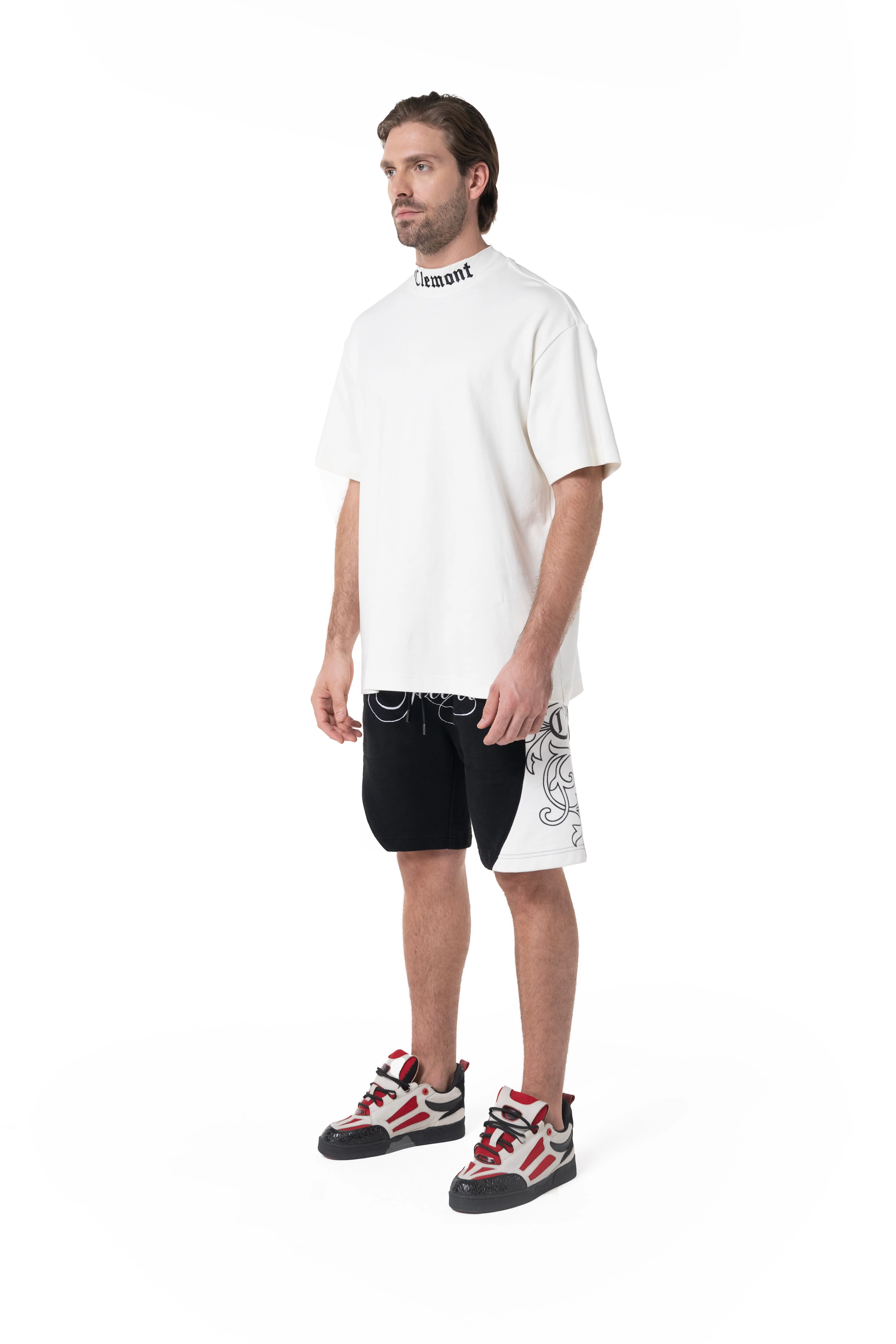 CAMISETA OVERSIZED HOMBRE CHERUBINO CREMA CLEMONT - Image 5