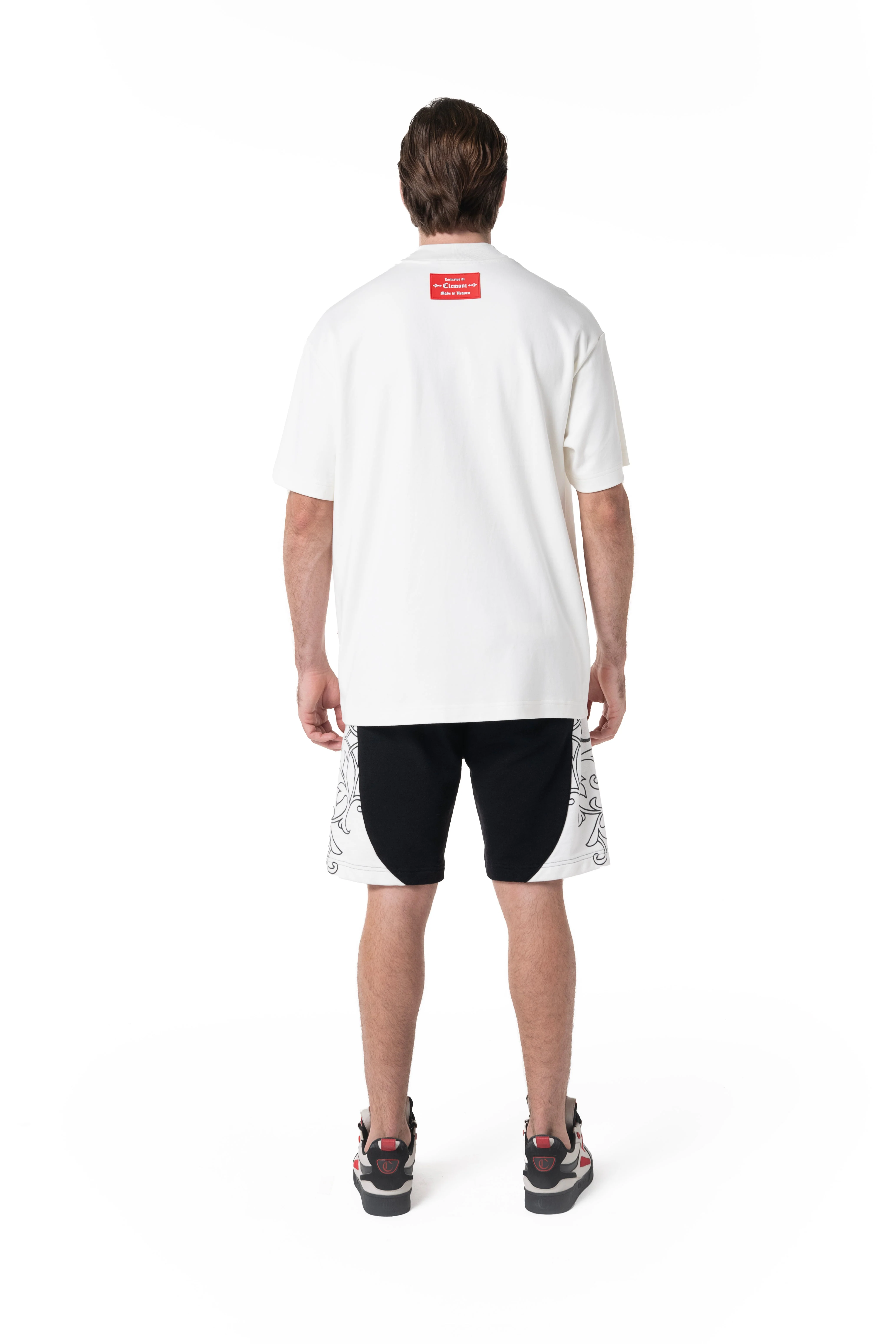 CAMISETA OVERSIZED HOMBRE CHERUBINO CREMA CLEMONT - Image 6