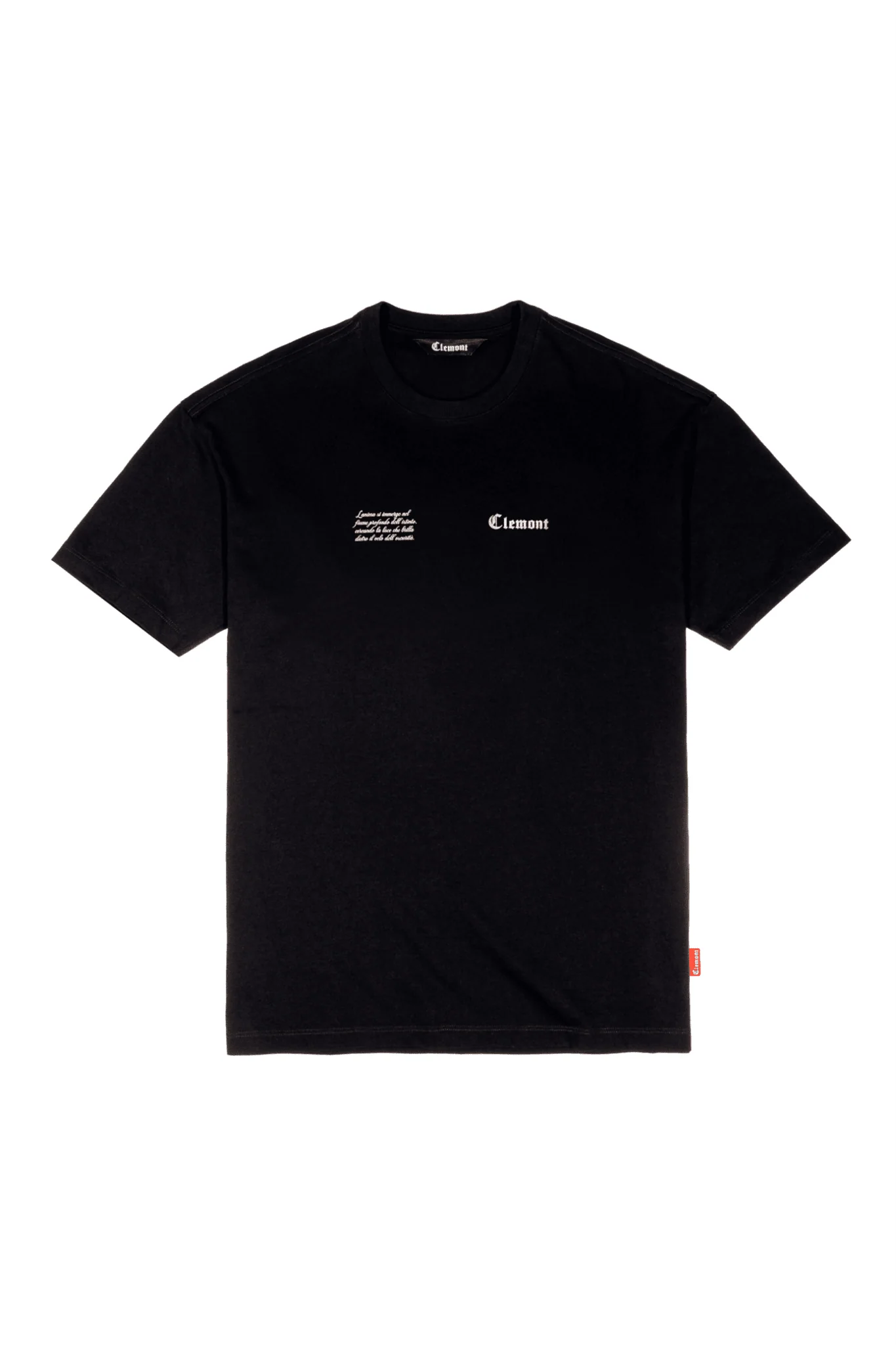 CAMISETA OVERSIZED HOMBRE PALPITARE NEGRO CLEMONT - Image 3