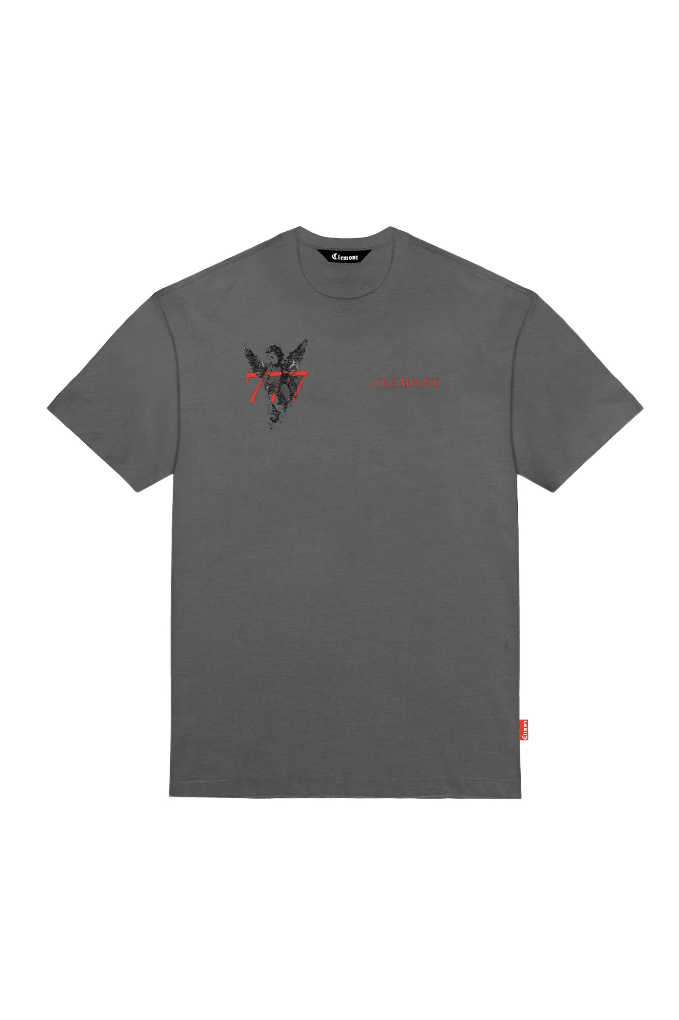 CAMISETA OVERSIZED HOMBRE PROMESSA GRIS OSCURO CLEMONT - Image 3