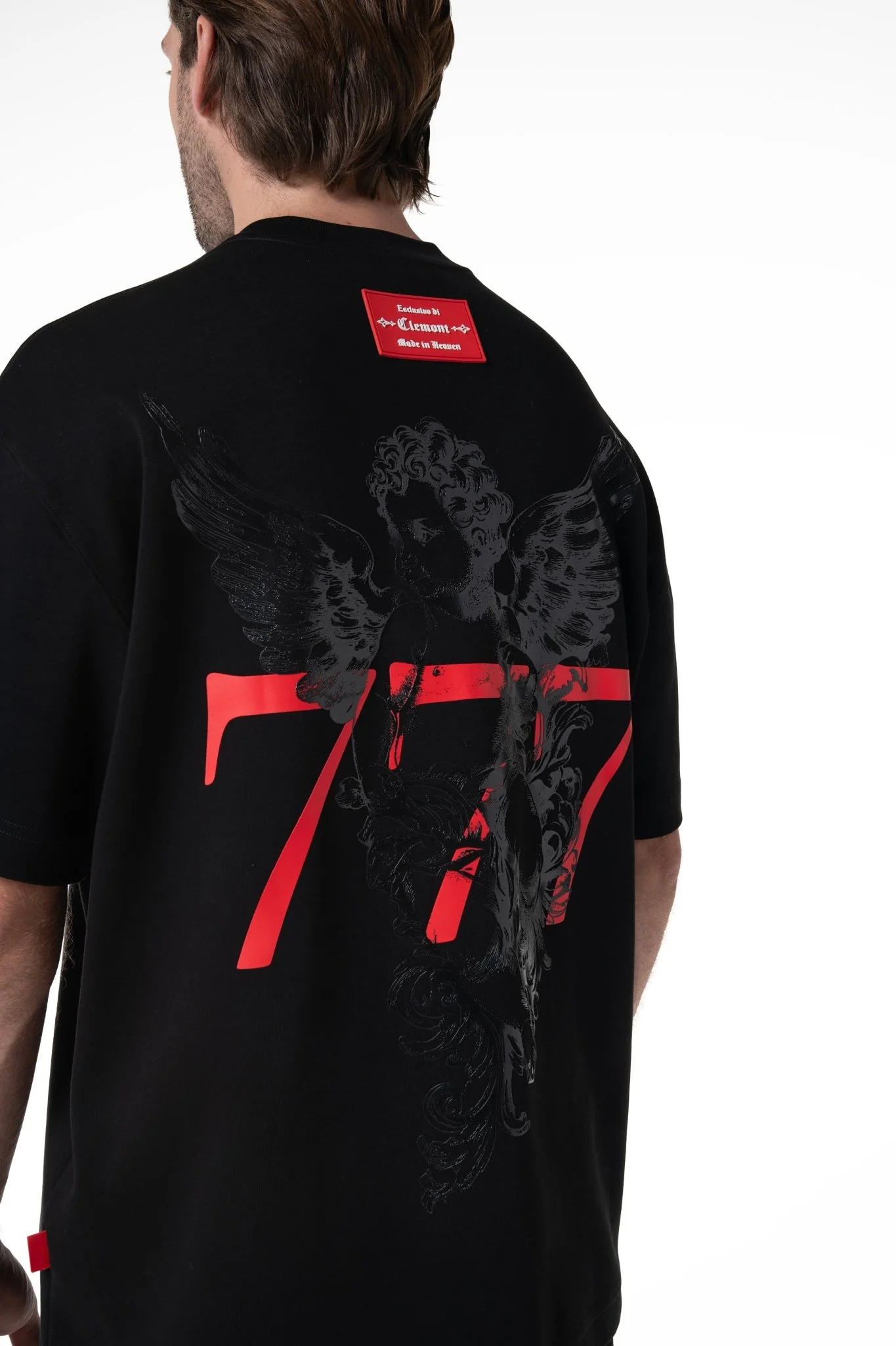 CAMISETA OVERSIZED HOMBRE PROMESSA NEGRO CLEMONT - Image 5