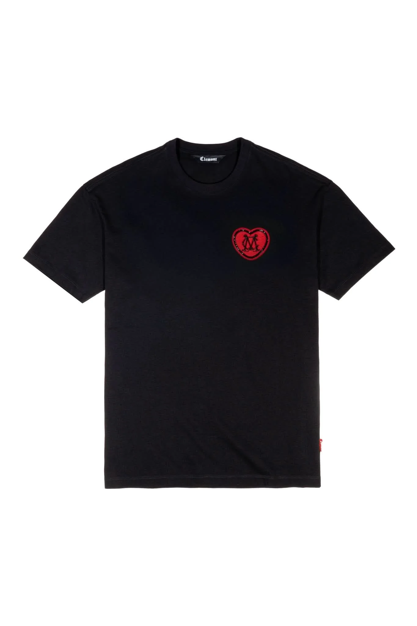 CAMISETA OVERSIZED MASCULINA ACCOGLIENZA NEGRO CLEMONT