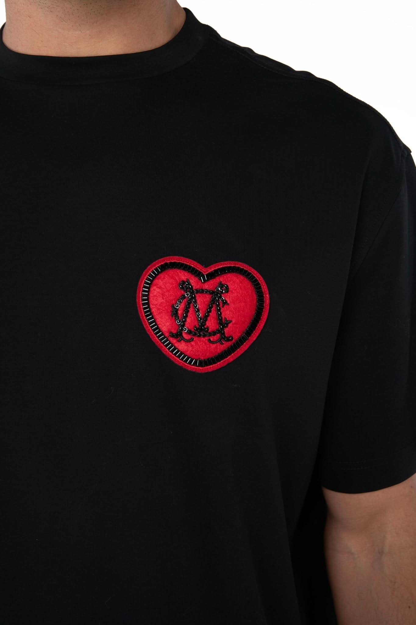CAMISETA OVERSIZED MASCULINA ACCOGLIENZA NEGRO CLEMONT - Image 3