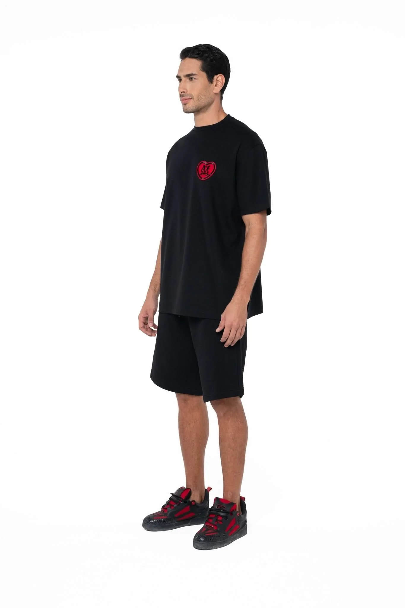 CAMISETA OVERSIZED MASCULINA ACCOGLIENZA NEGRO CLEMONT - Image 5