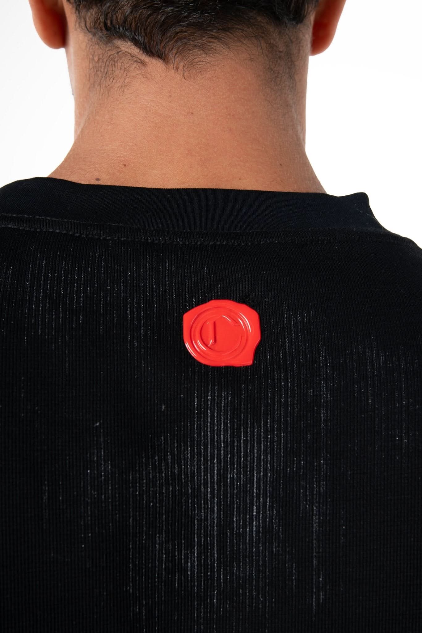 CAMISETA OVERSIZED MASCULINO ESTIVO NEGRO/SILVER CLEMONT - Image 8