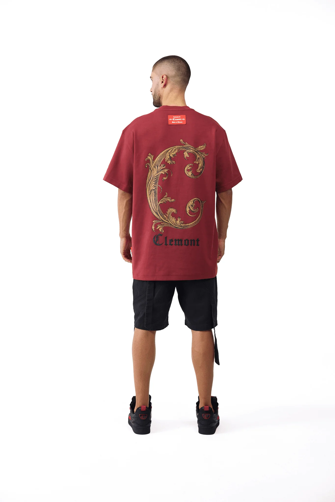 CAMISETA OVERSIZED MASCULINO ONIRICO VINOTINTO CLEMONT - Image 3