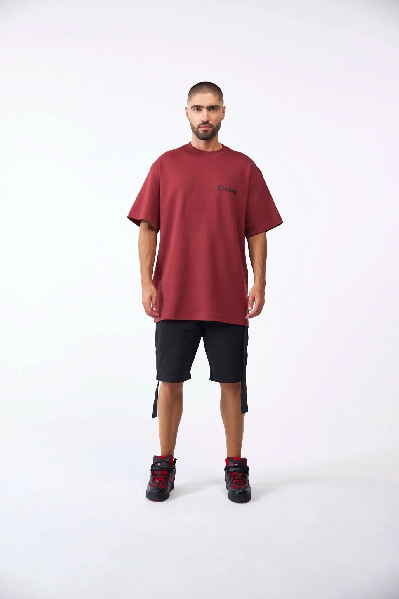 CAMISETA OVERSIZED MASCULINO ONIRICO VINOTINTO CLEMONT - Image 4