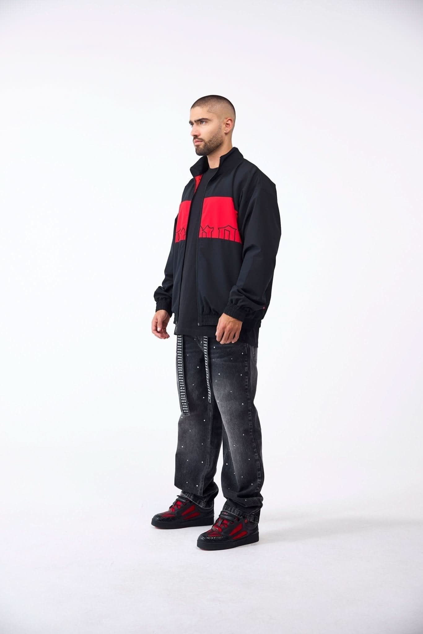 CHAQUETA MASCULINO DIOCESI NEGRO ROJO CLEMONT - Image 4