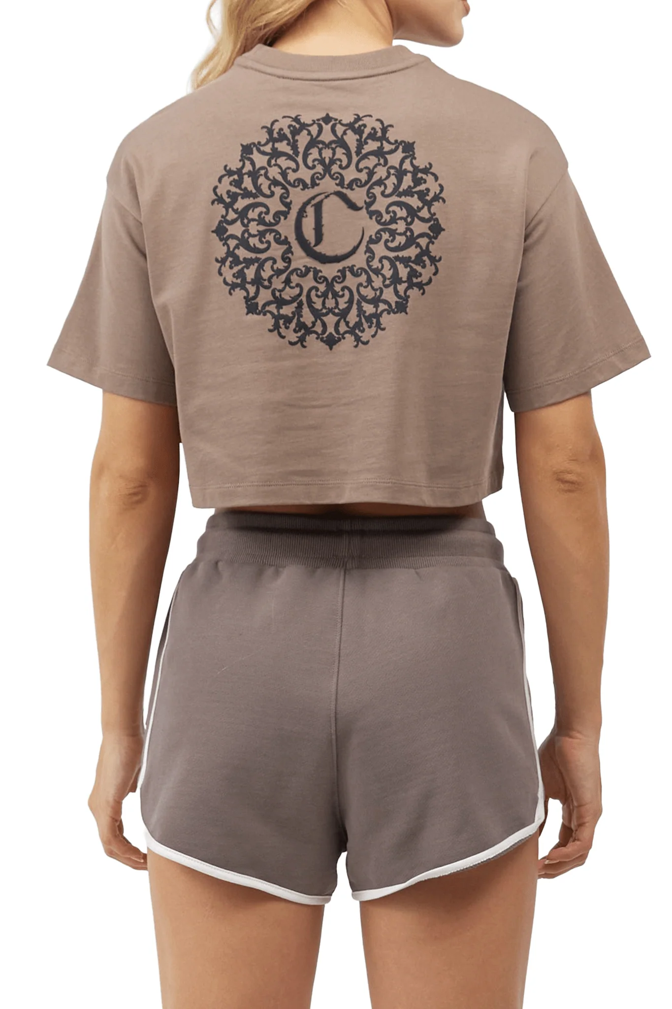 CROP TOP WOMEN ARMONIOSO TAUPE CLEMONT - Image 2