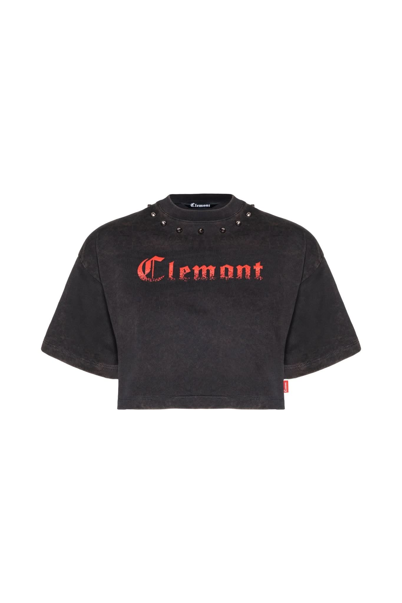 CROP TOPS CAOS NEGRO CLEMONT