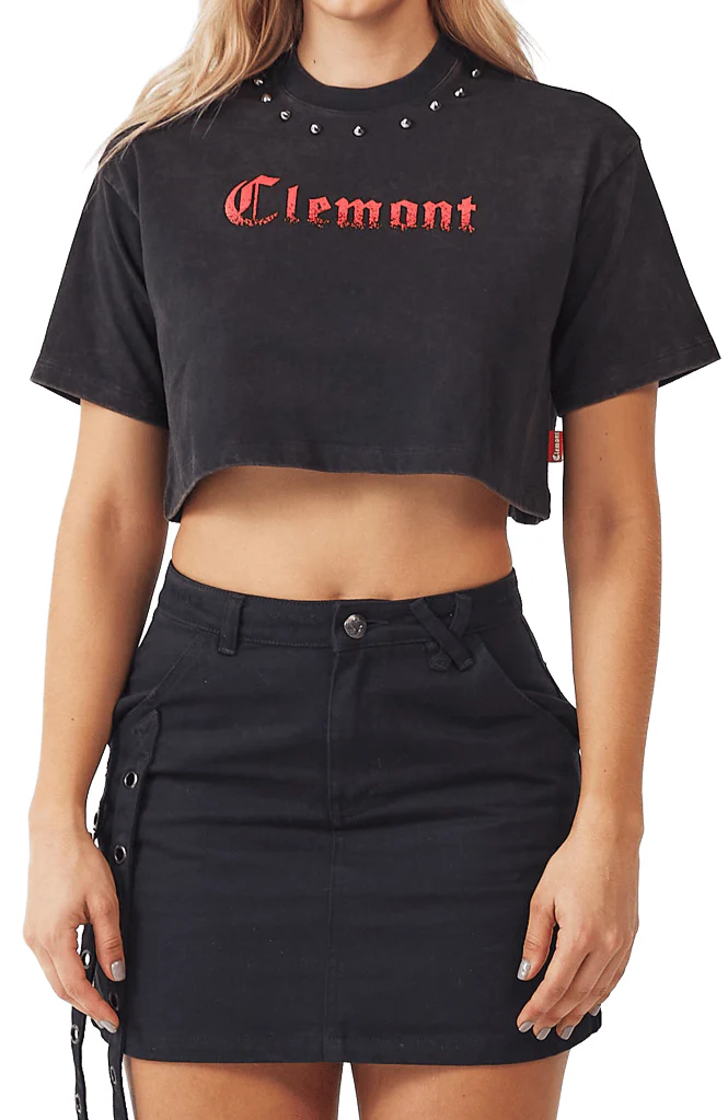 CROP TOPS CAOS NEGRO CLEMONT - Image 2