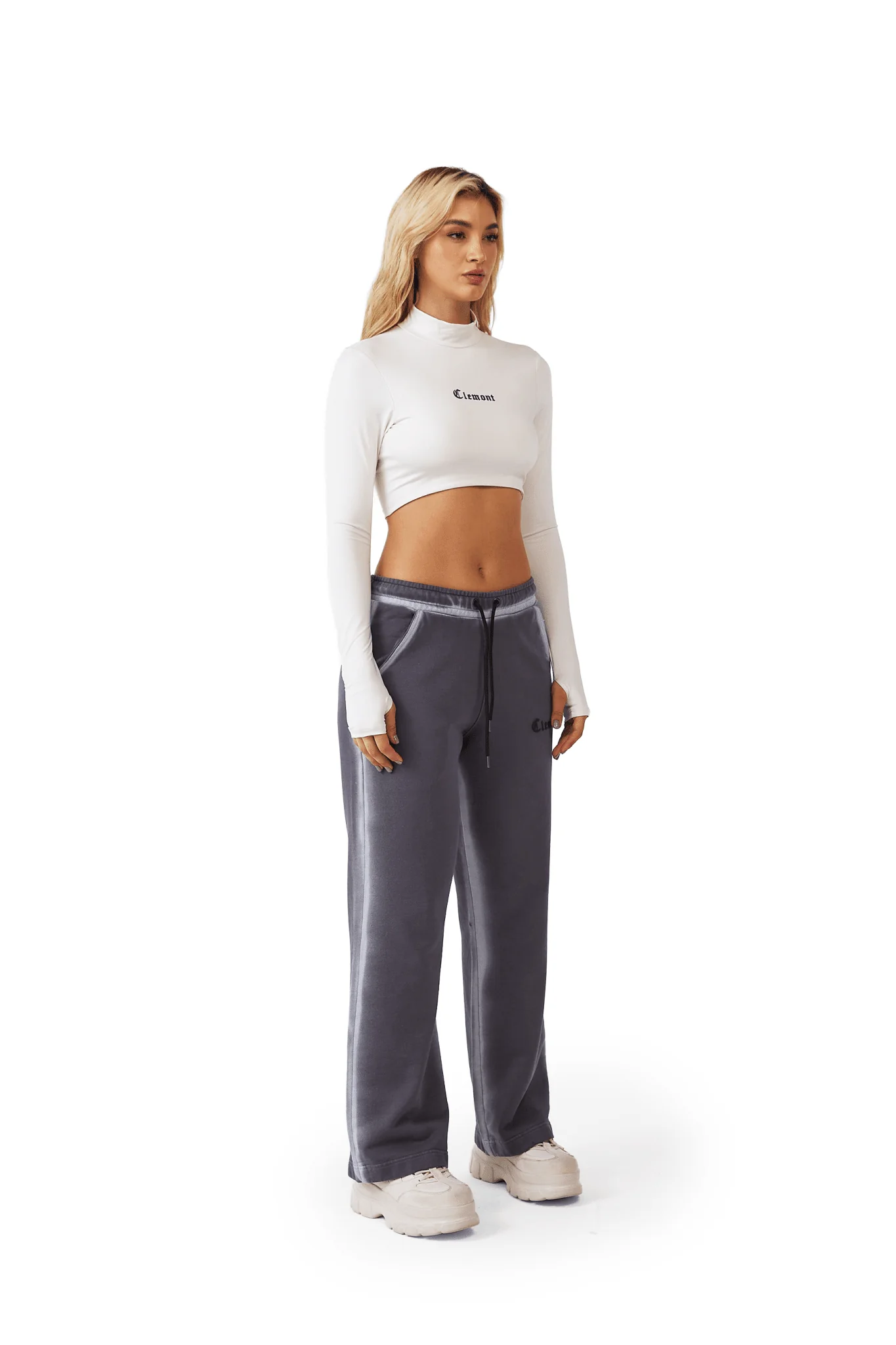 CROP TOP MUJER DELIRIO CREMA CLEMONT - Image 4