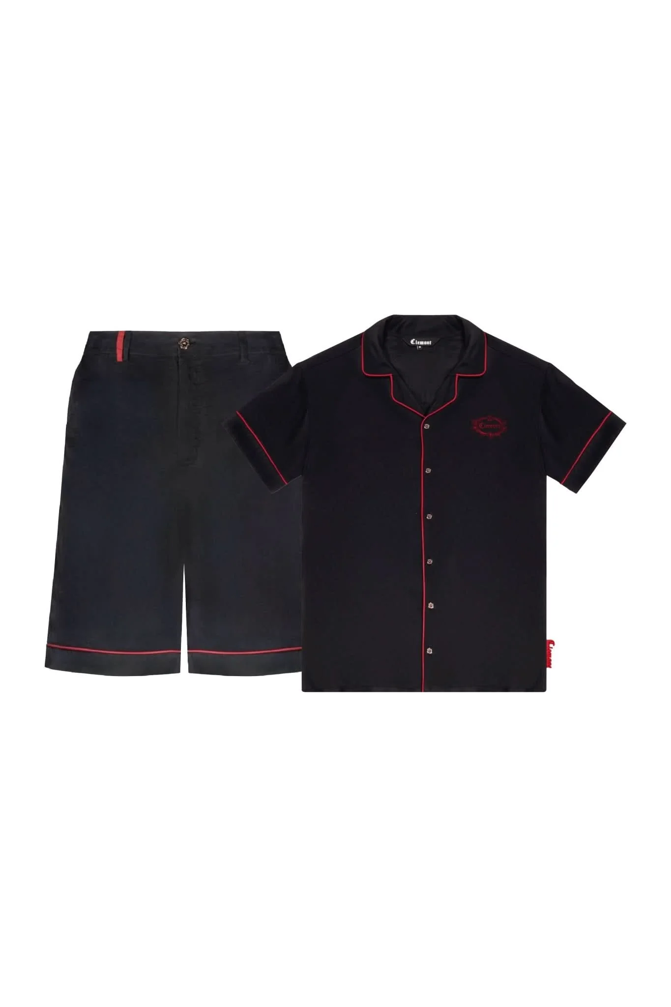 SET DINAMO/NOBILE NEGRO ROJO CLEMONT