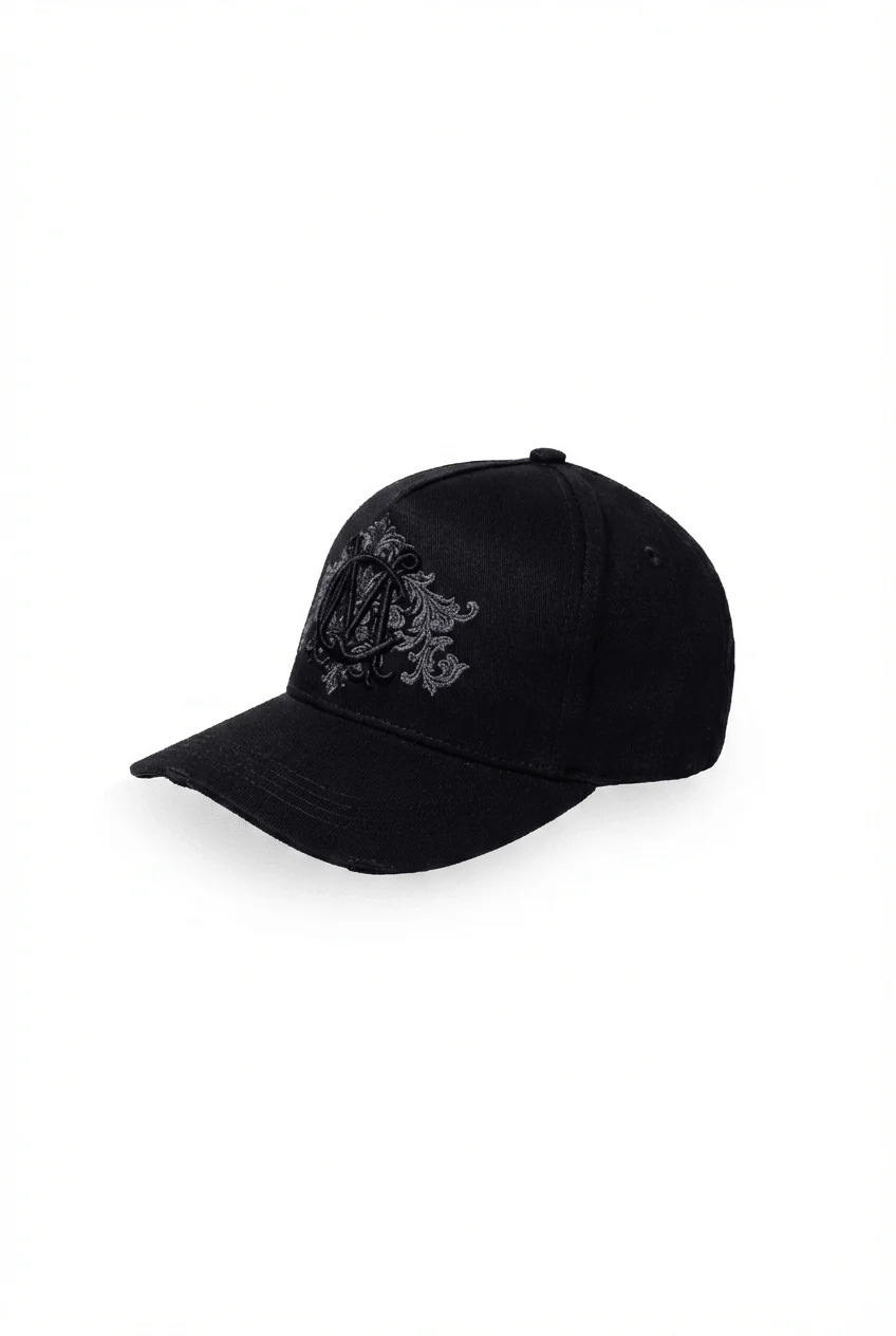 GORRA INTARSIO NEGRO CLEMONT - Image 2