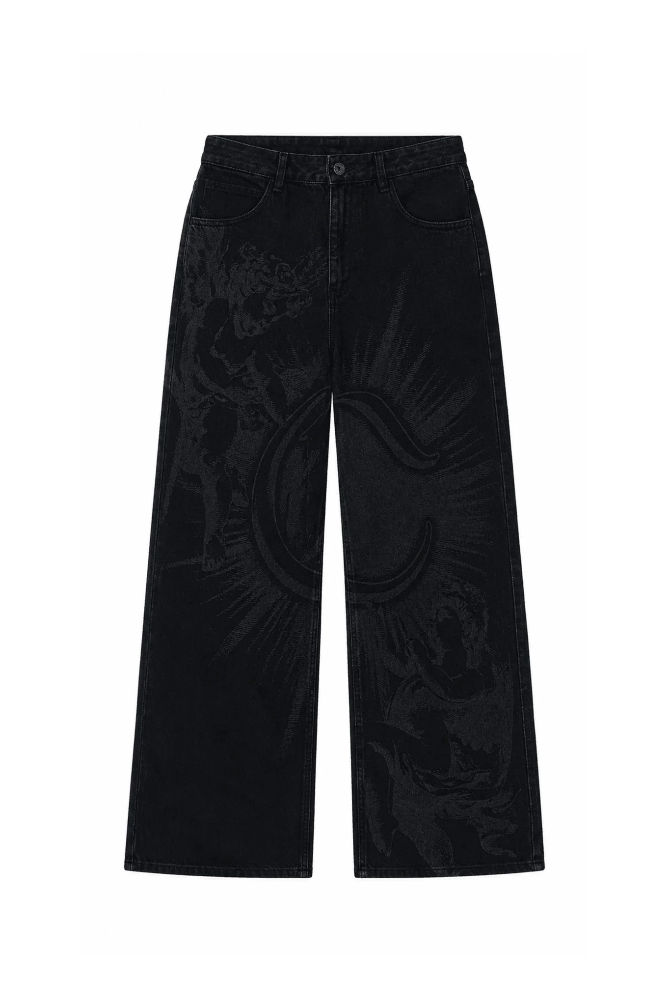 JEAN HOMBRES TUTTA NEGRO CLEMONT