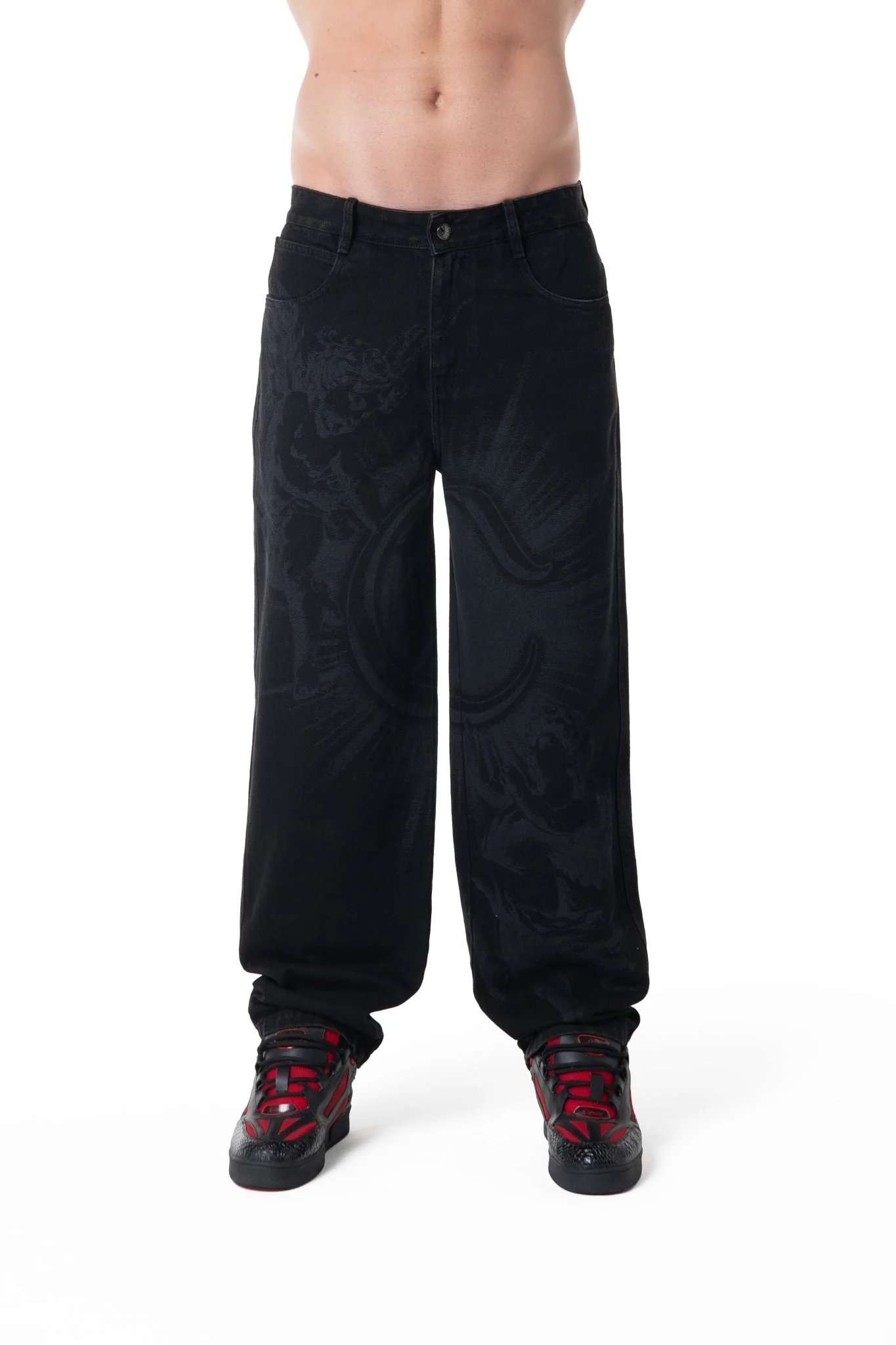 JEAN HOMBRES TUTTA NEGRO CLEMONT - Image 4