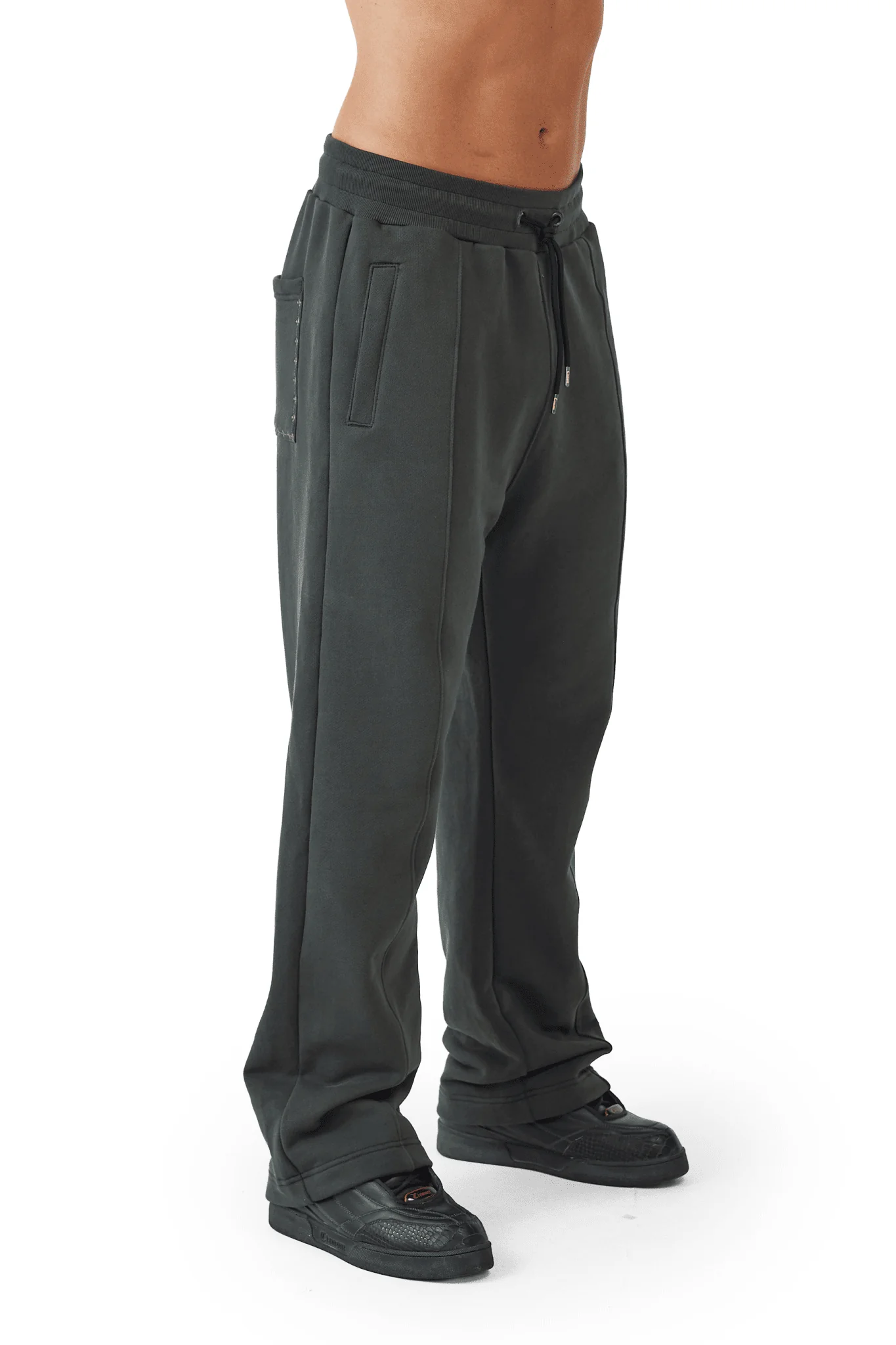 JOGGER SHORTS ABISSO VERDE OLIVA CLEMONT - Image 5