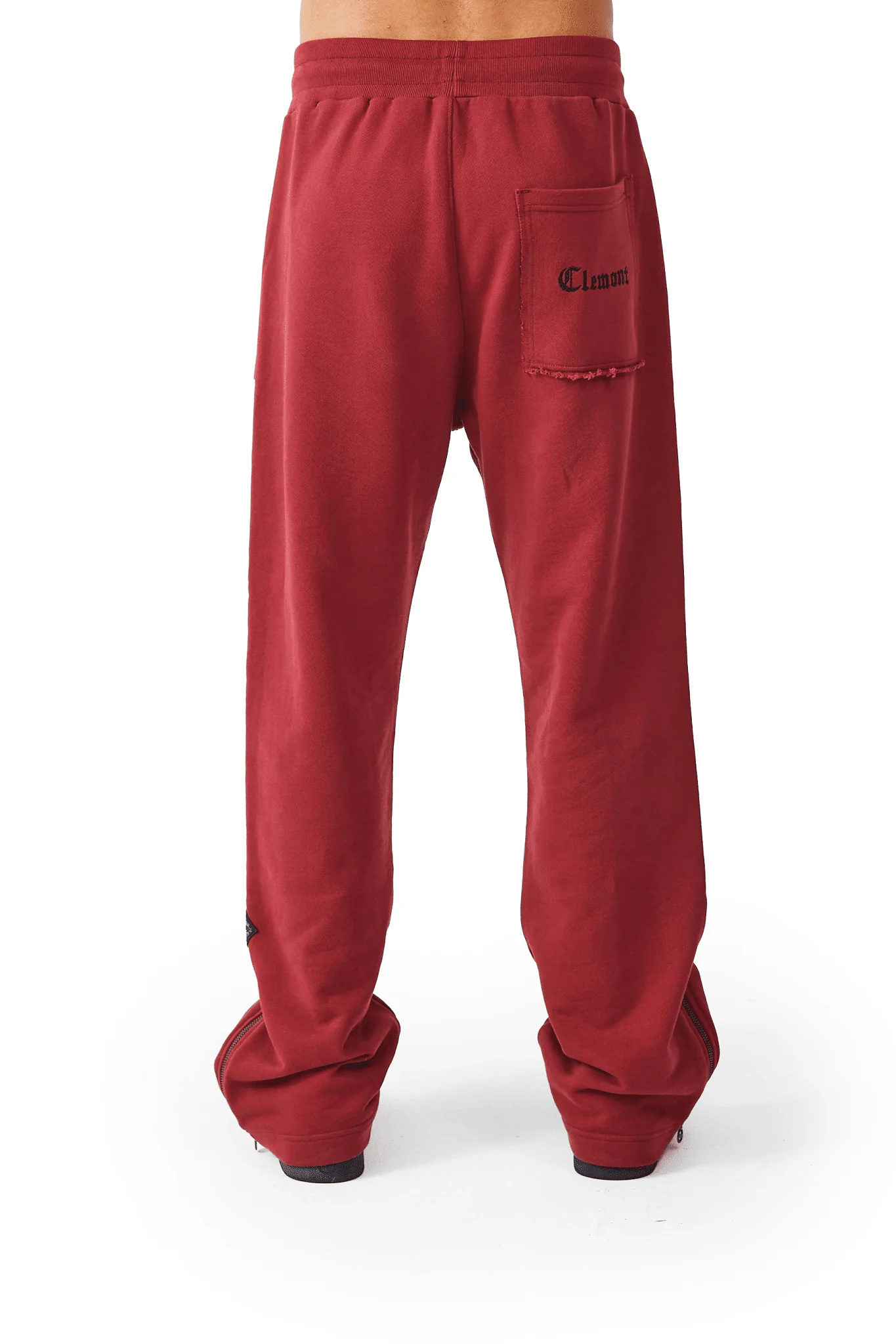 JOGGER SHORTS SPETTRALE BURGUNDY CLEMONT - Image 5